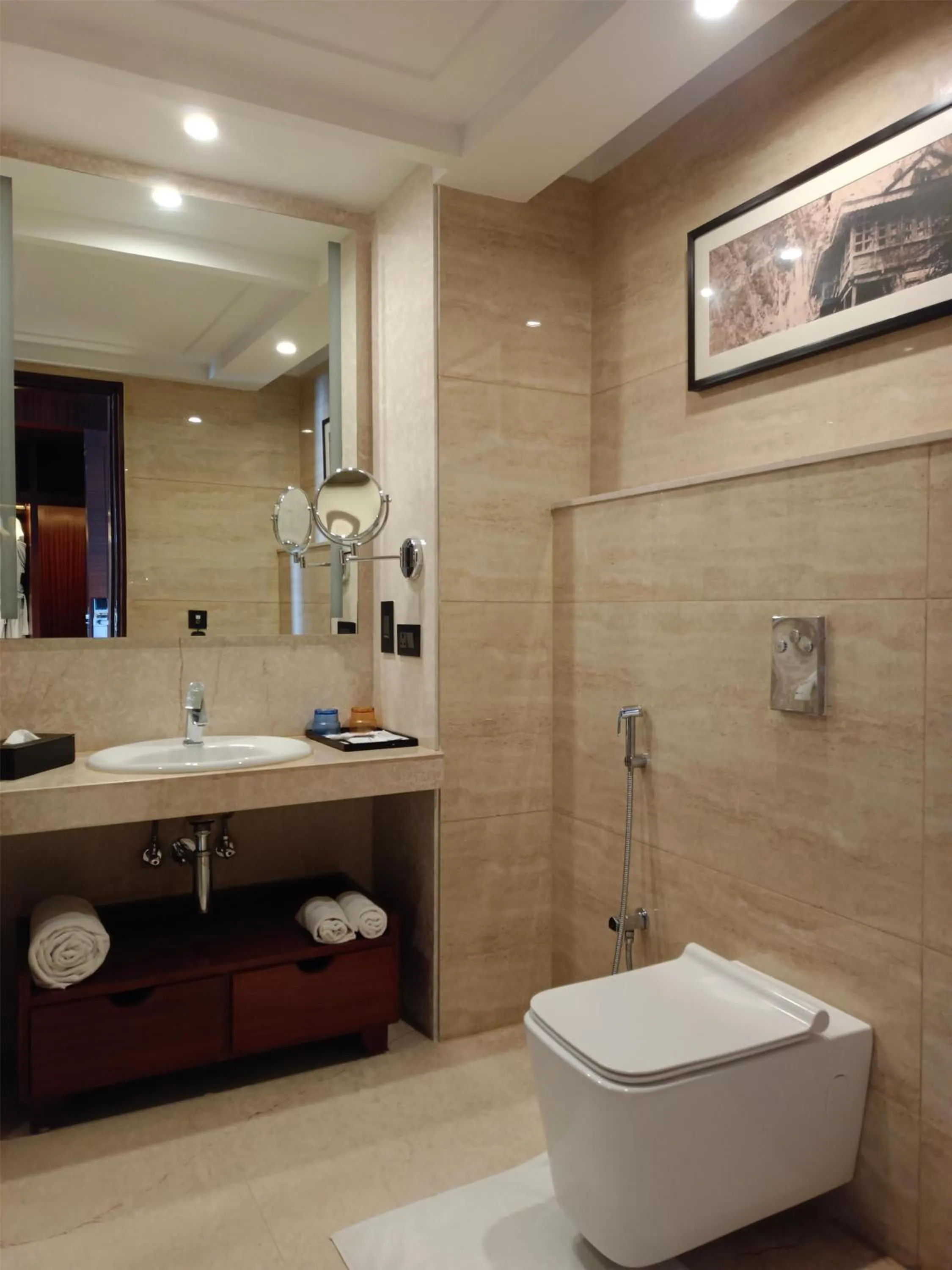 Bathroom in Radisson Kufri