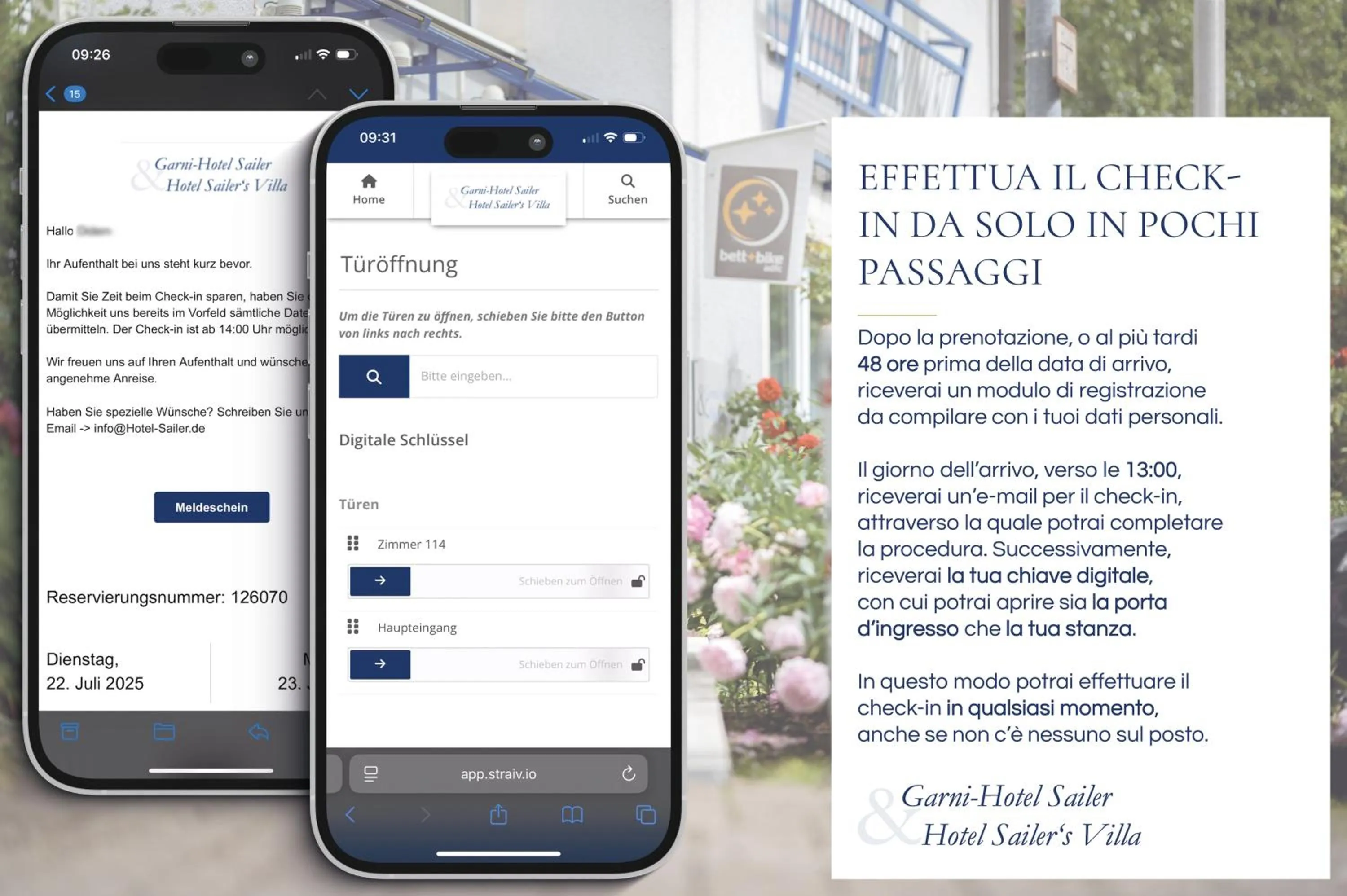 Property building in Garni-Hotel Sailer & Hotel Sailer´s Villa