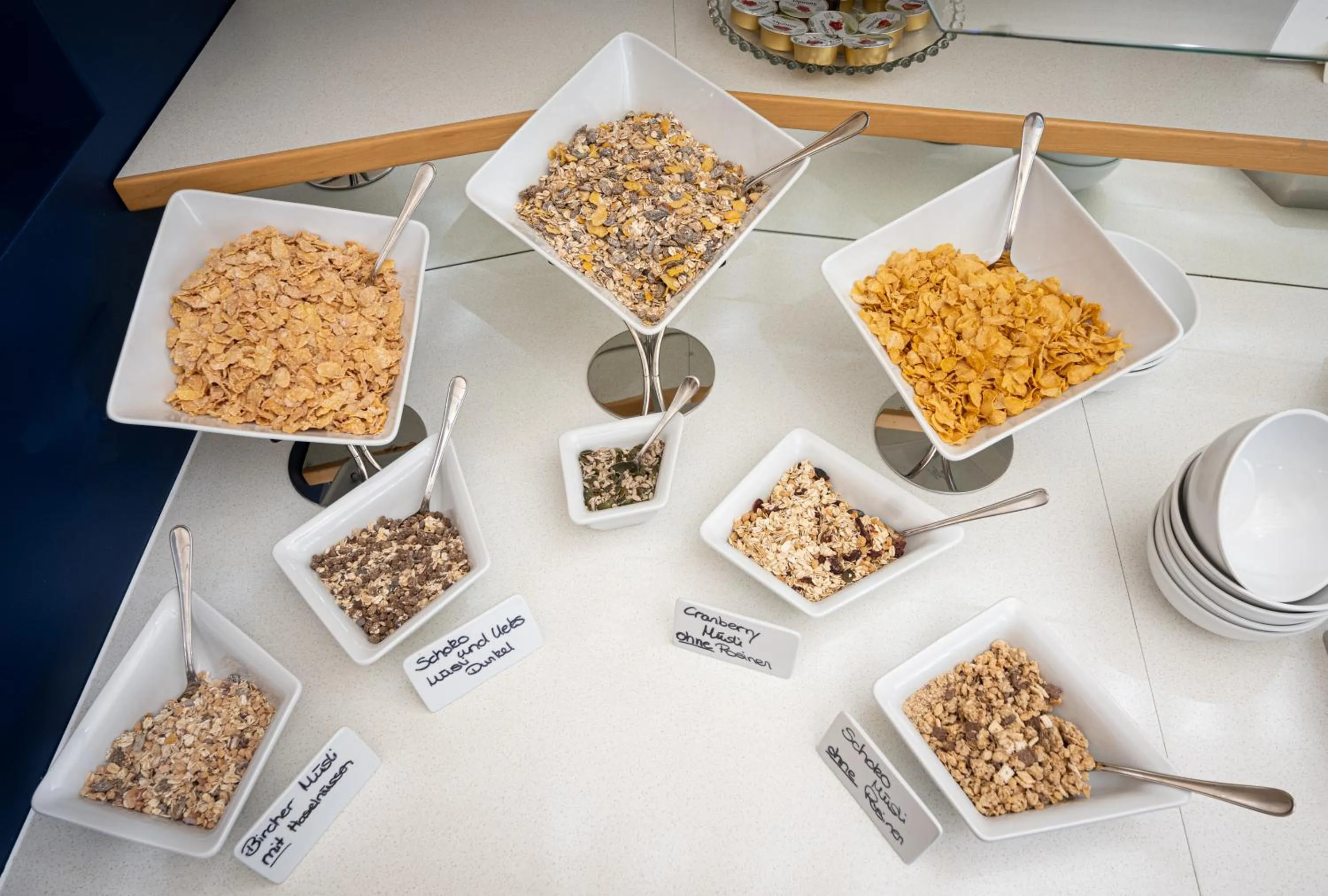 Buffet breakfast in Garni-Hotel Sailer & Hotel Sailer´s Villa