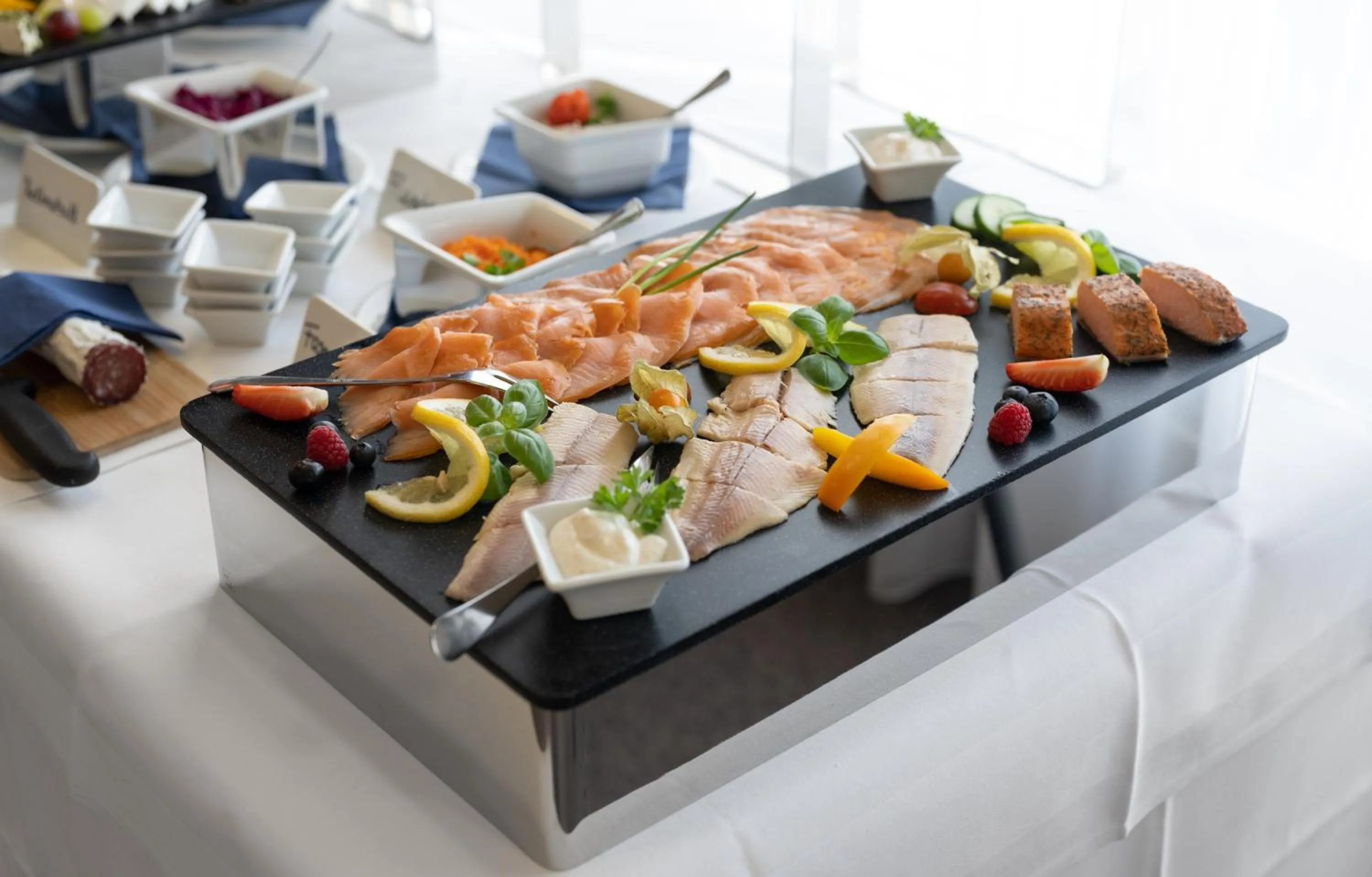 Buffet breakfast in Garni-Hotel Sailer & Hotel Sailer´s Villa