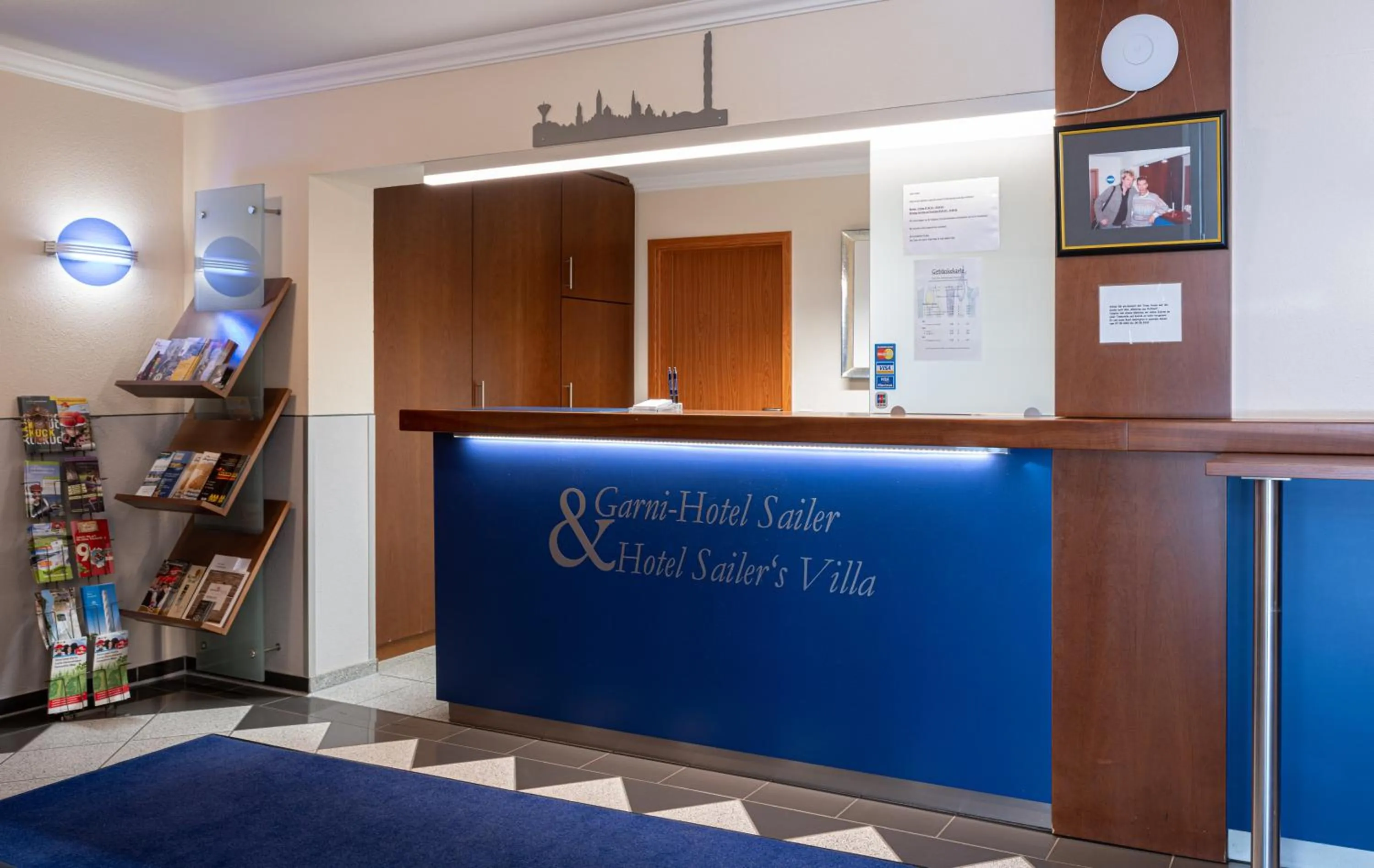 Lobby or reception in Garni-Hotel Sailer & Hotel Sailer´s Villa