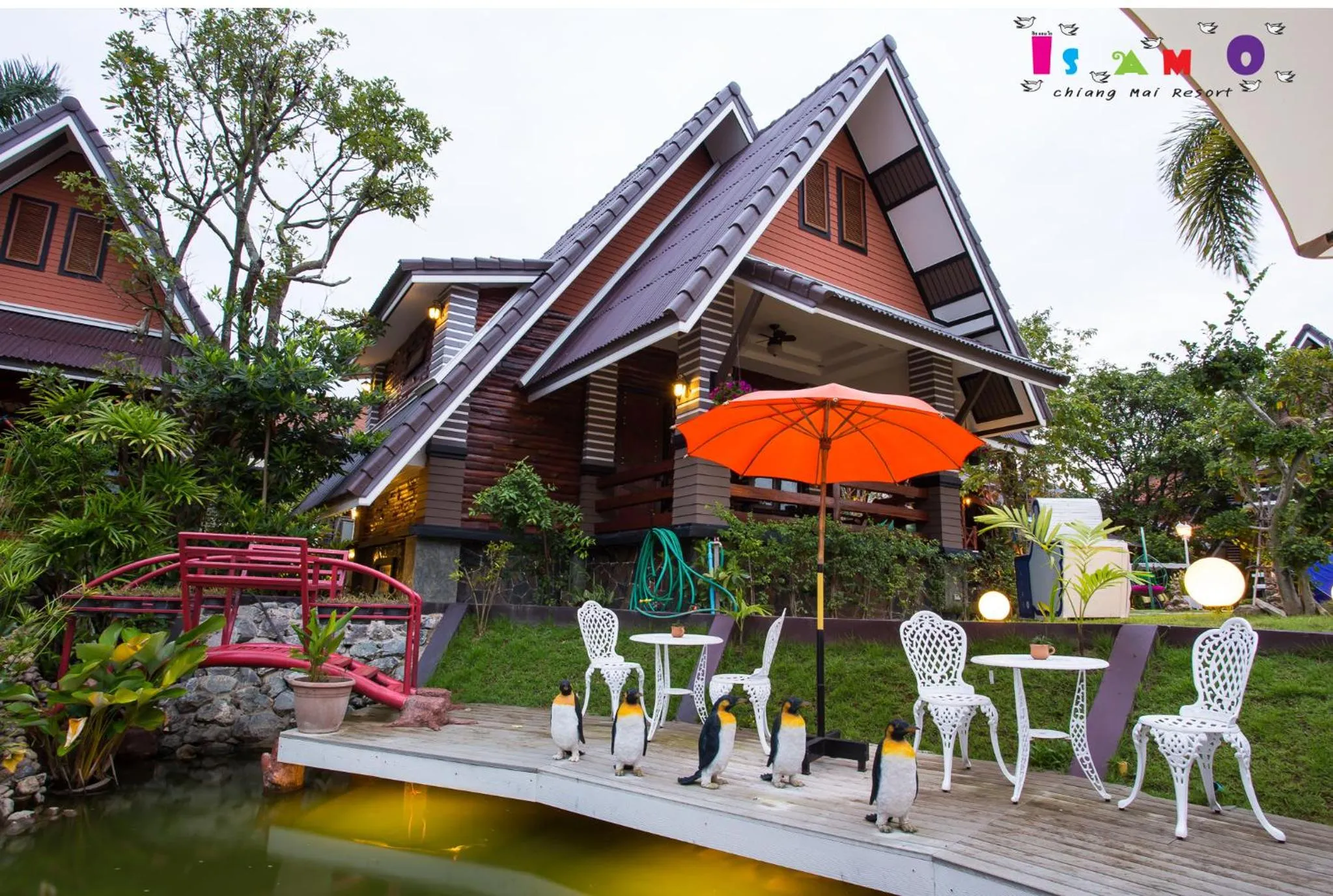Property building in Is Am O Chiang Mai Resort