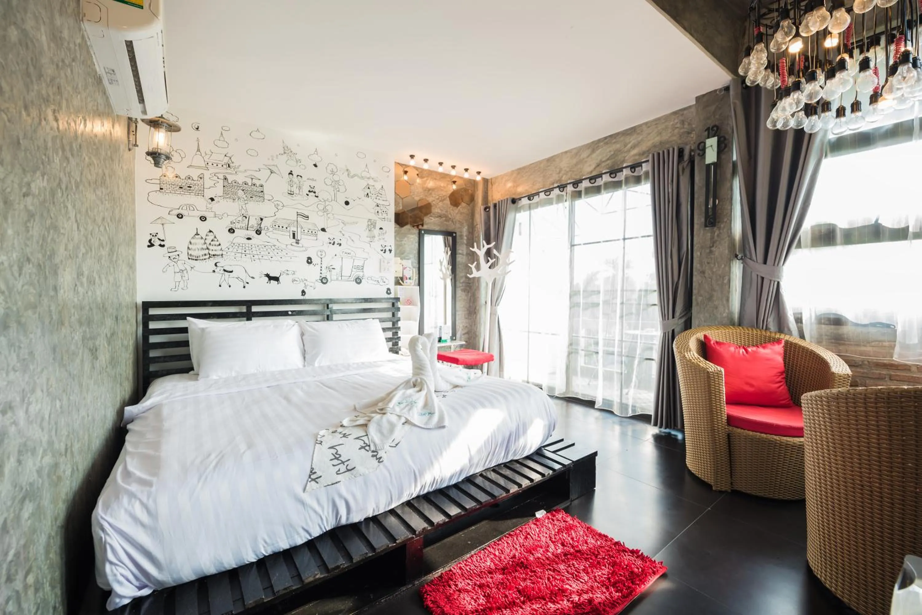 Bed in Is Am O Chiang Mai Resort