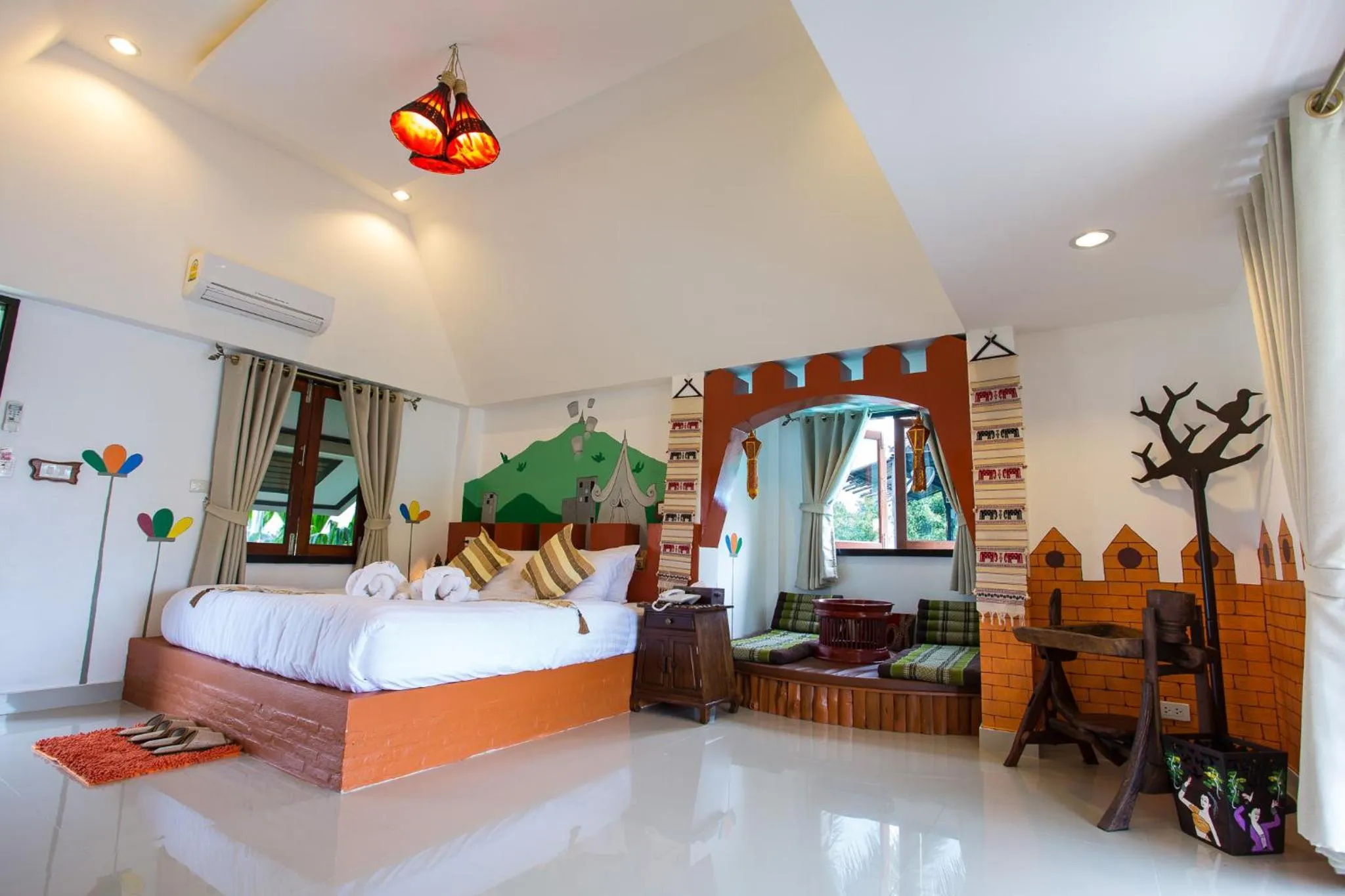 Bed in Is Am O Chiang Mai Resort