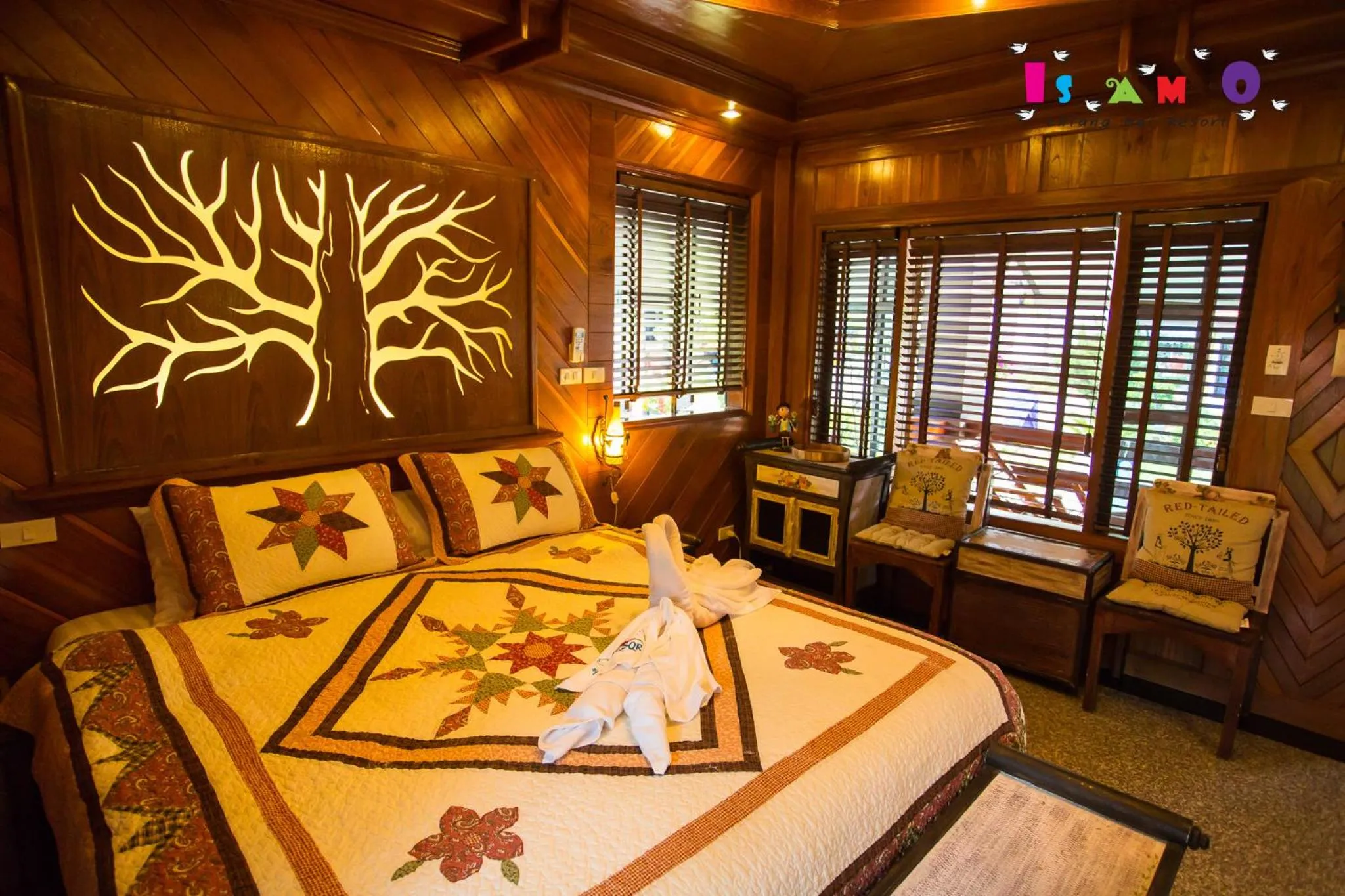 Bed in Is Am O Chiang Mai Resort