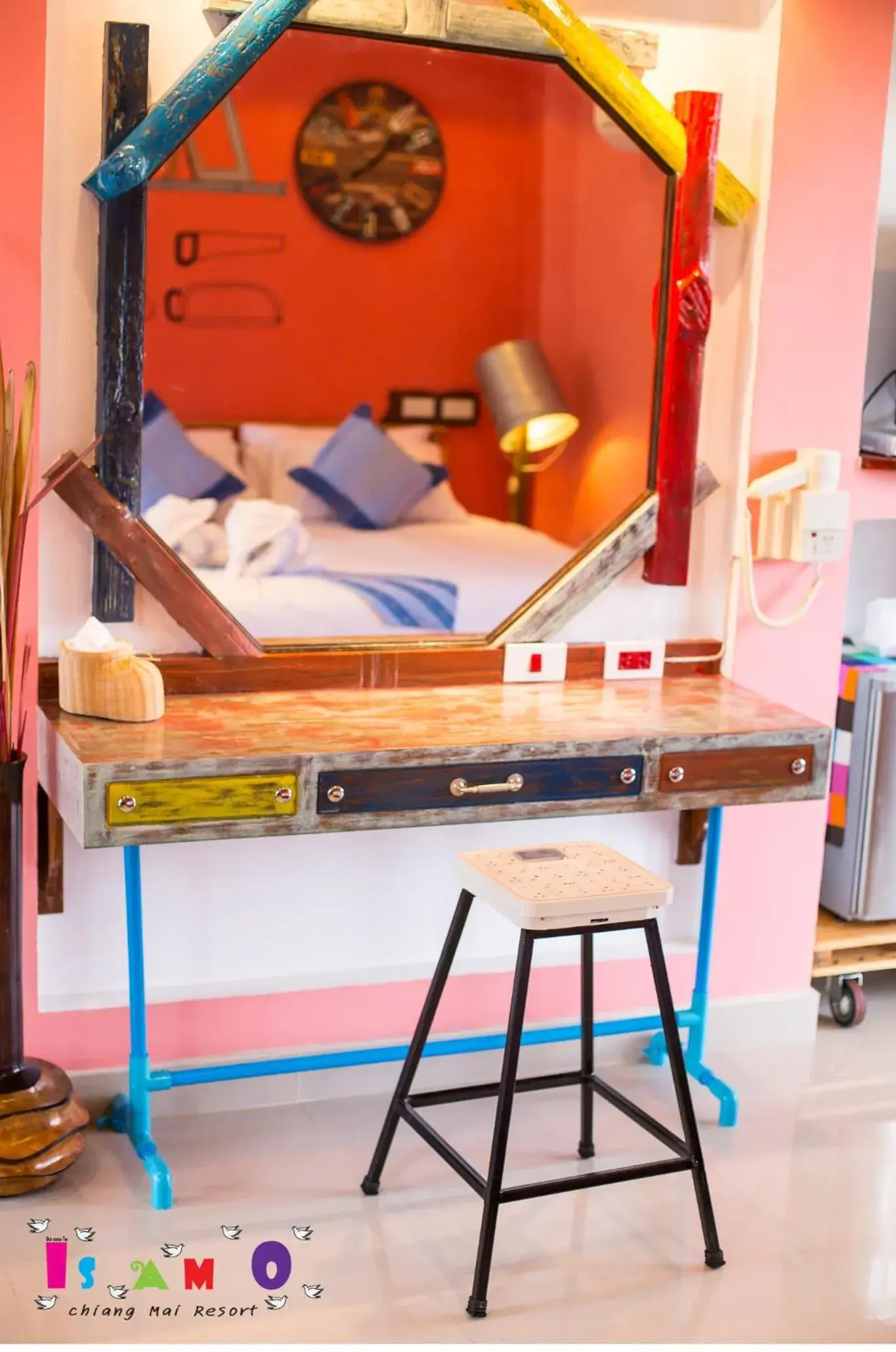 Bed in Is Am O Chiang Mai Resort Bed in Is Am O Chiang Mai Resort