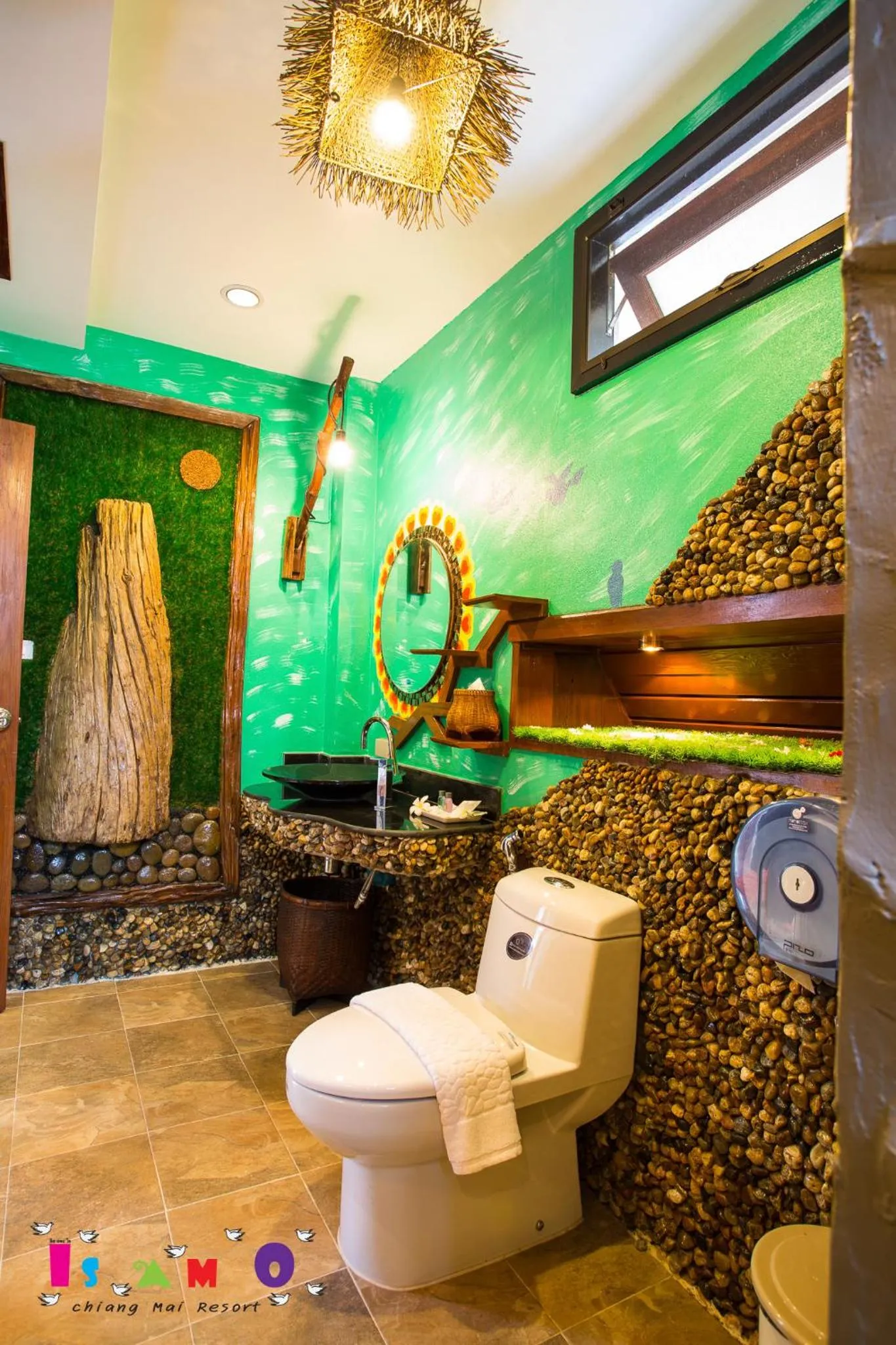 Toilet in Is Am O Chiang Mai Resort