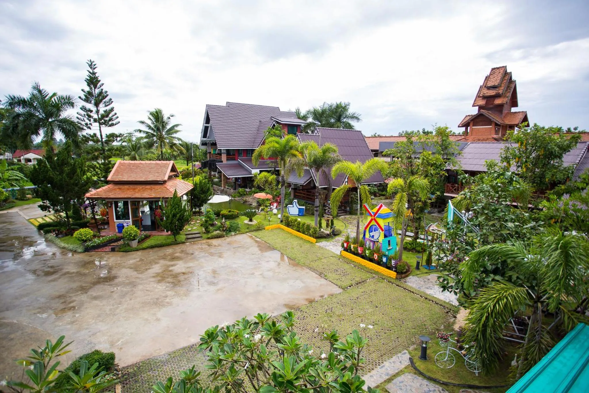 Property building in Is Am O Chiang Mai Resort