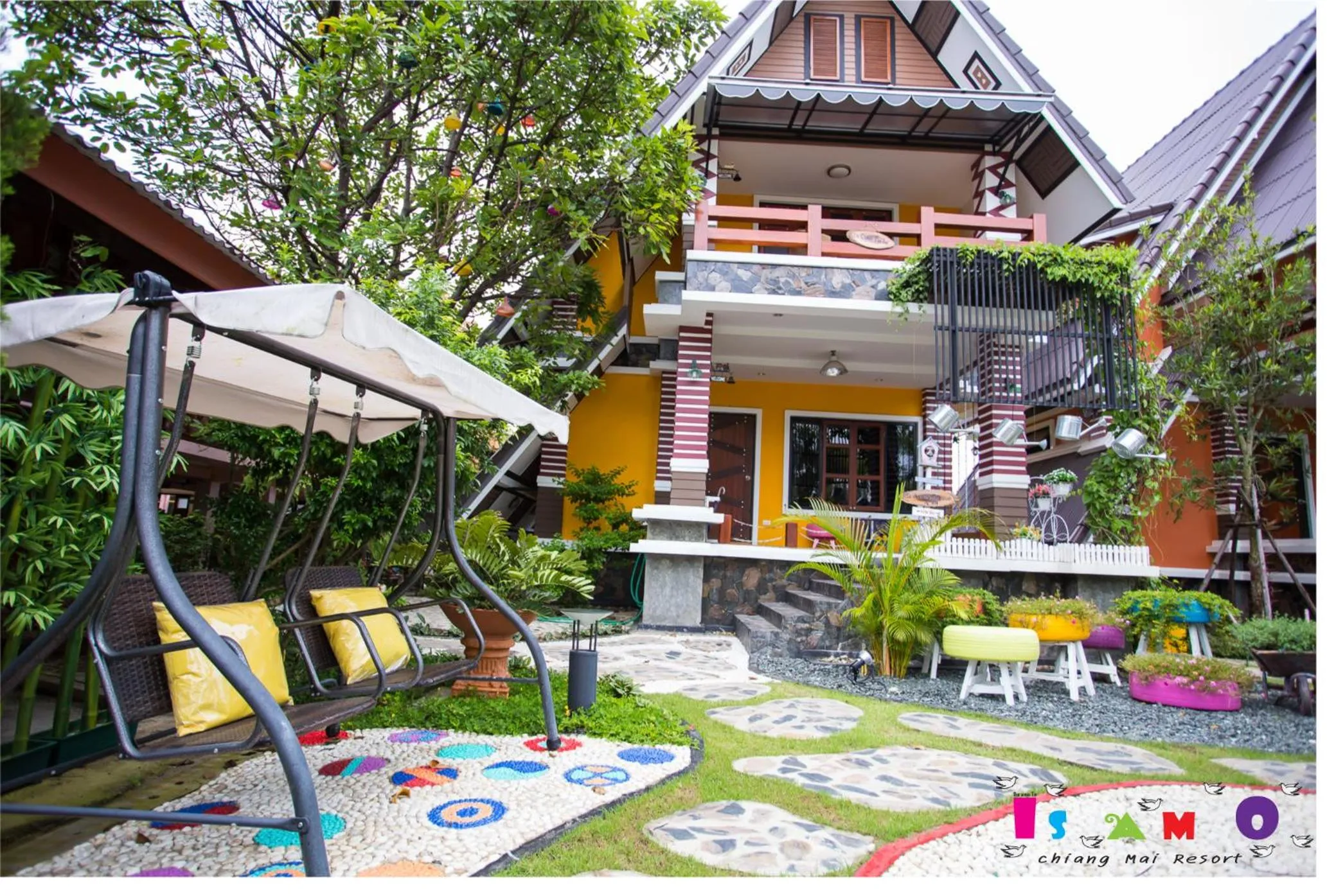 Property building in Is Am O Chiang Mai Resort