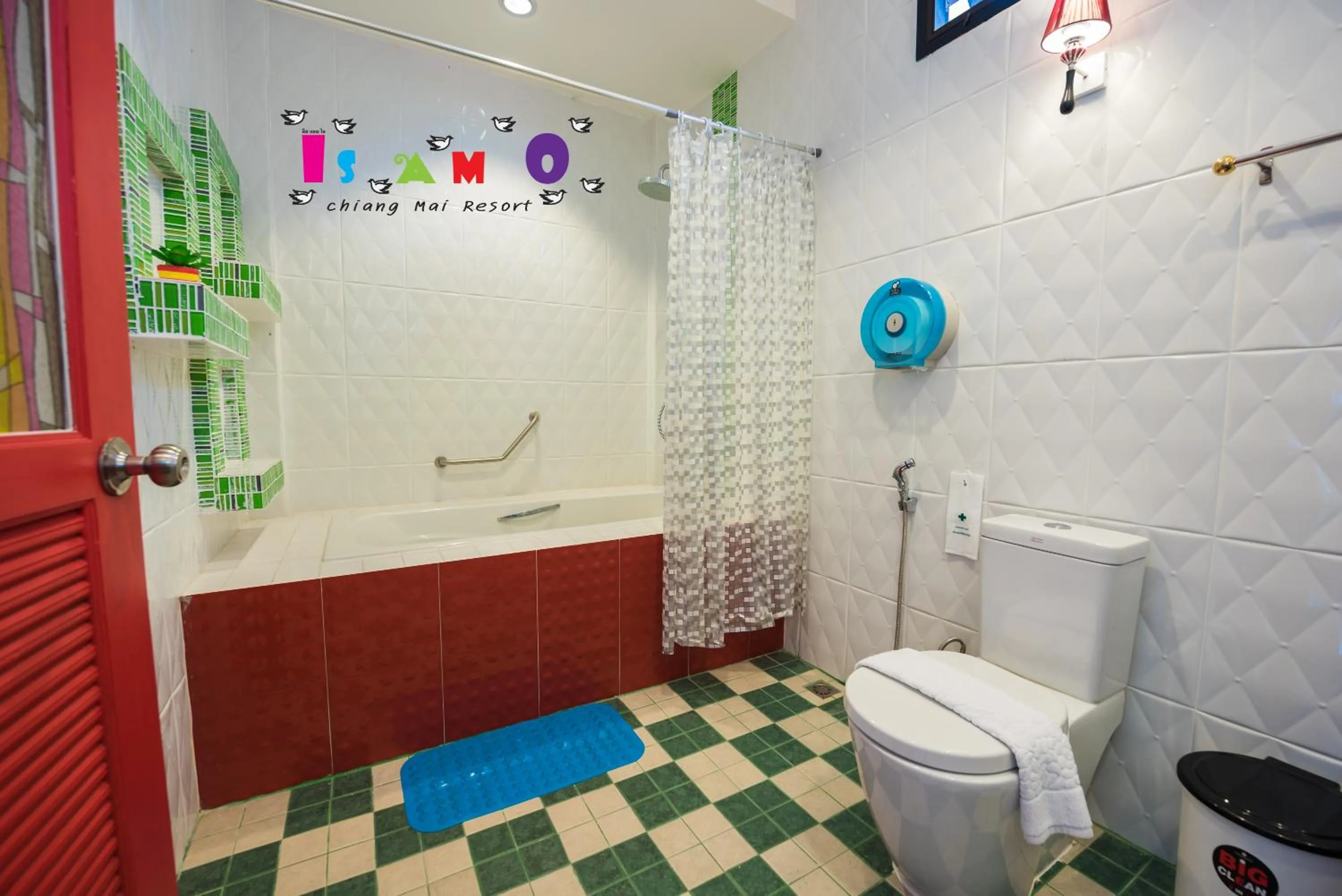 Shower in Is Am O Chiang Mai Resort