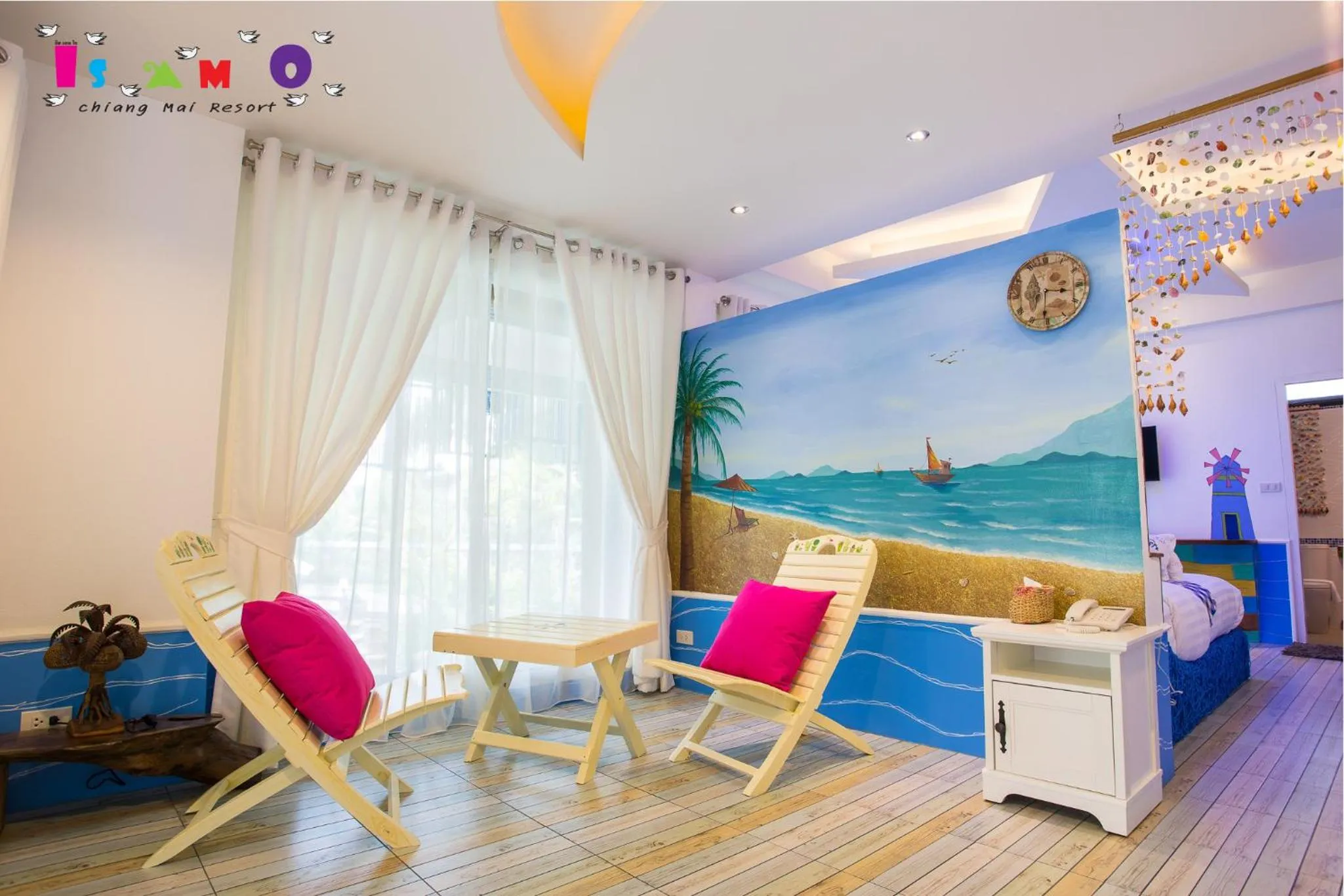 Seating area in Is Am O Chiang Mai Resort