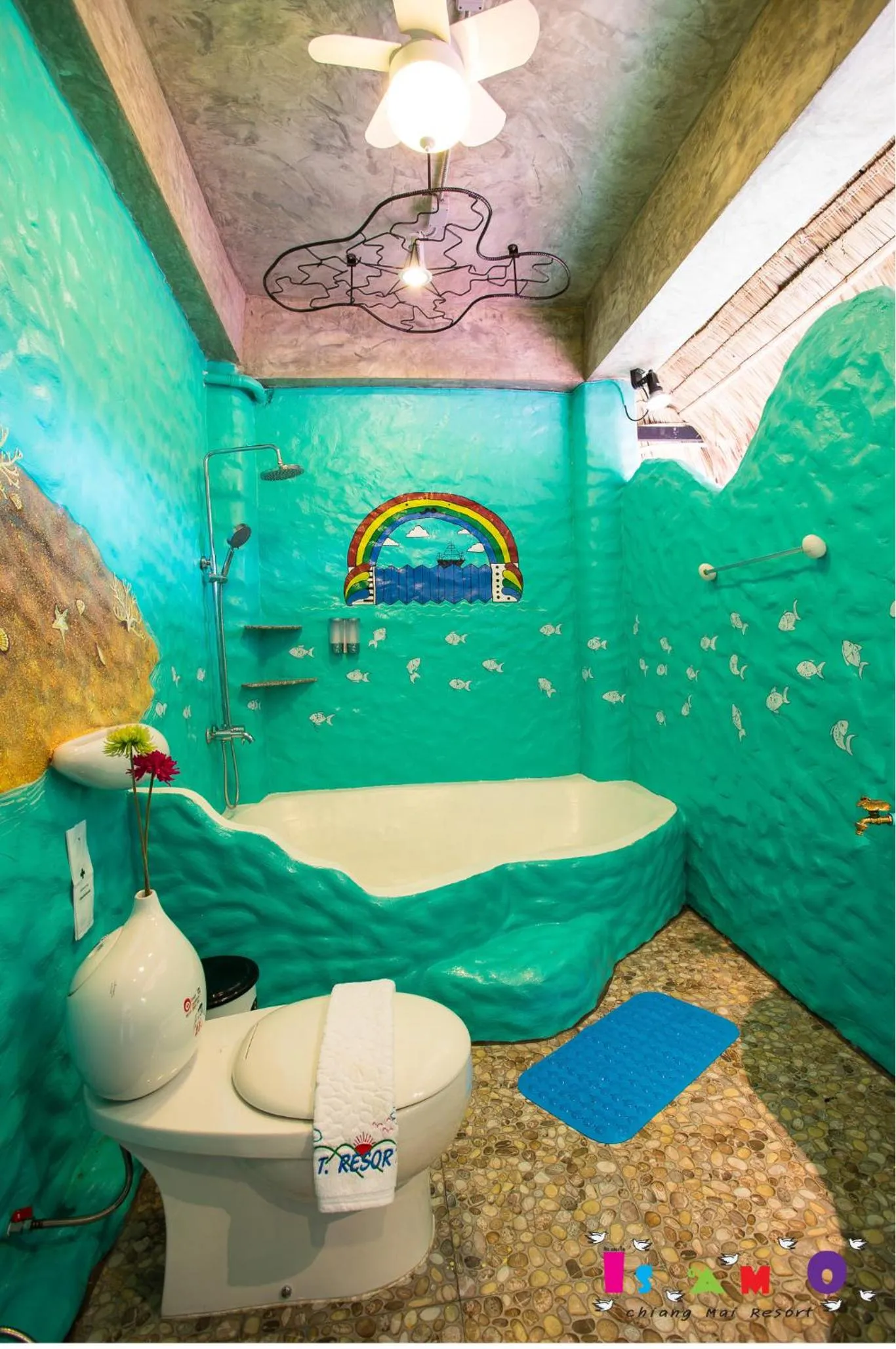 Shower in Is Am O Chiang Mai Resort