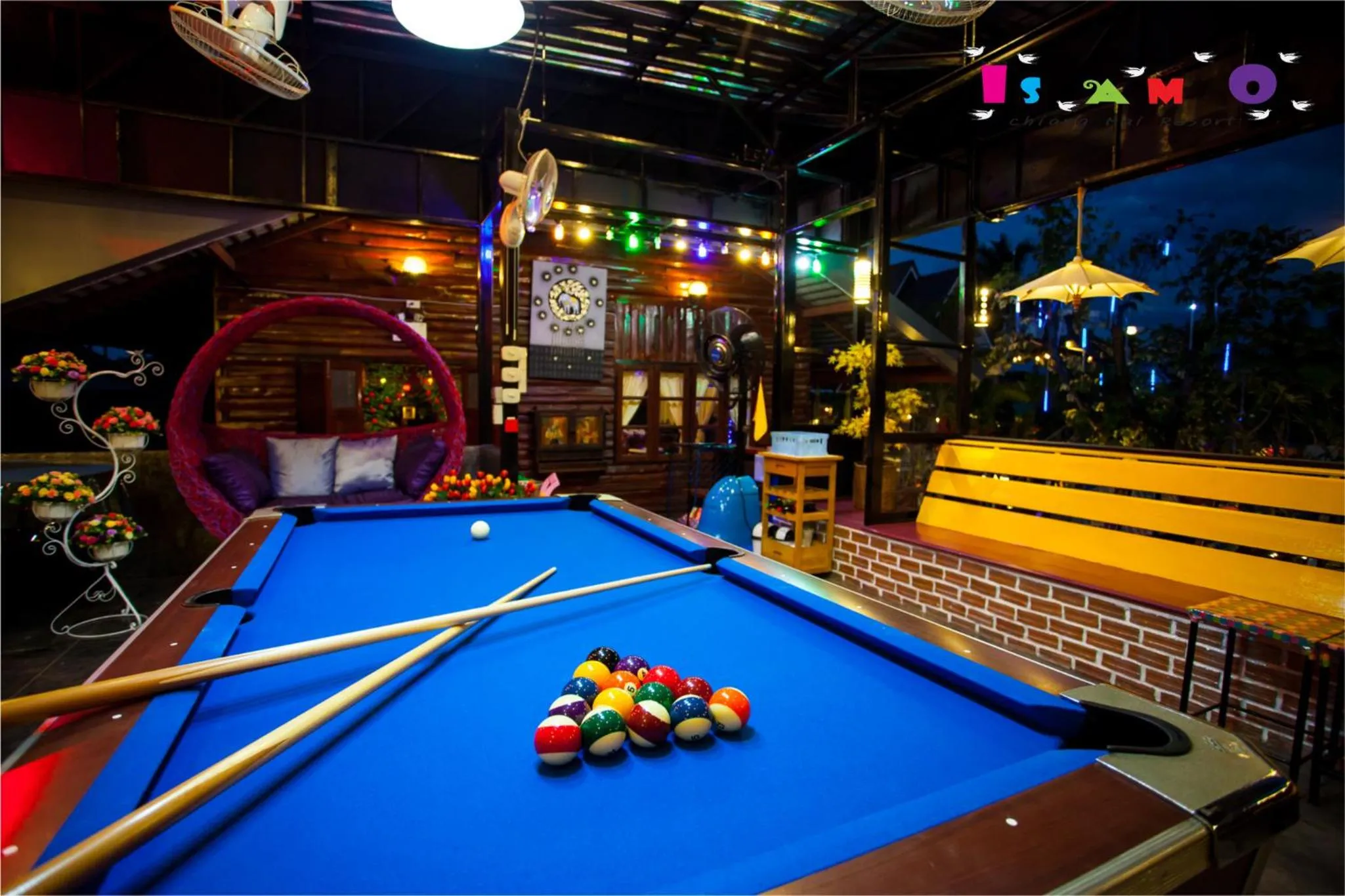 Game Room in Is Am O Chiang Mai Resort