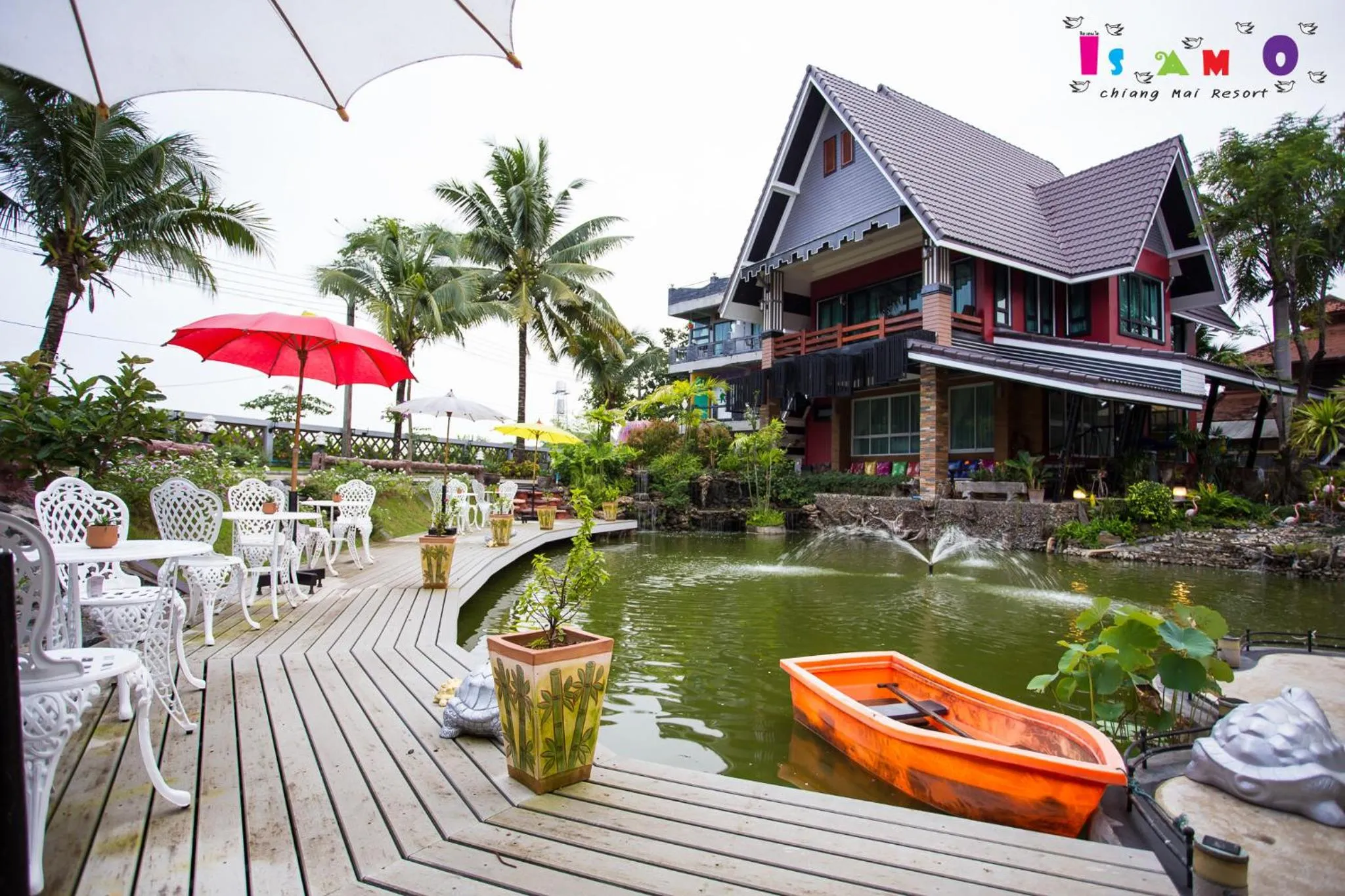 Property building in Is Am O Chiang Mai Resort