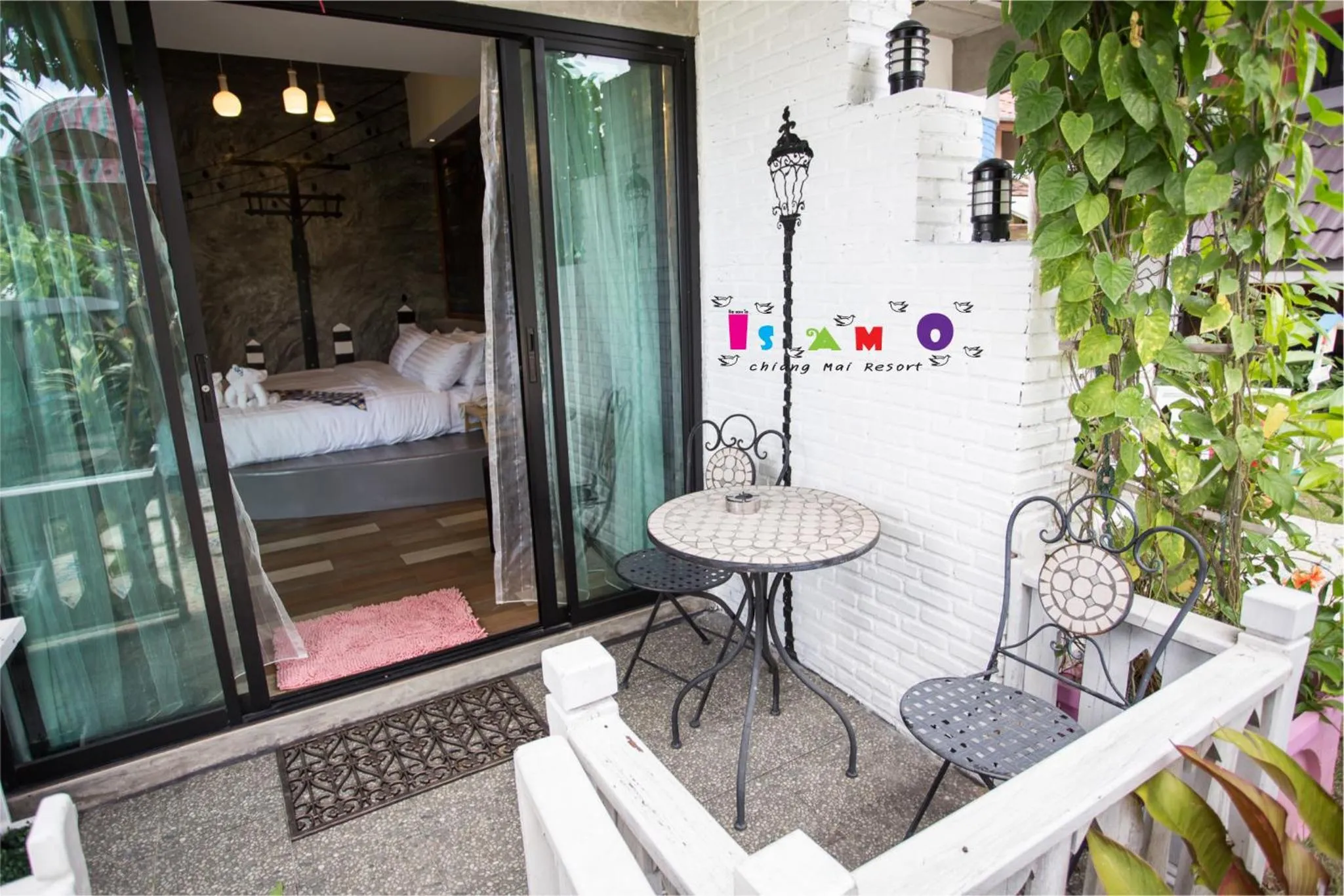 Balcony/Terrace in Is Am O Chiang Mai Resort