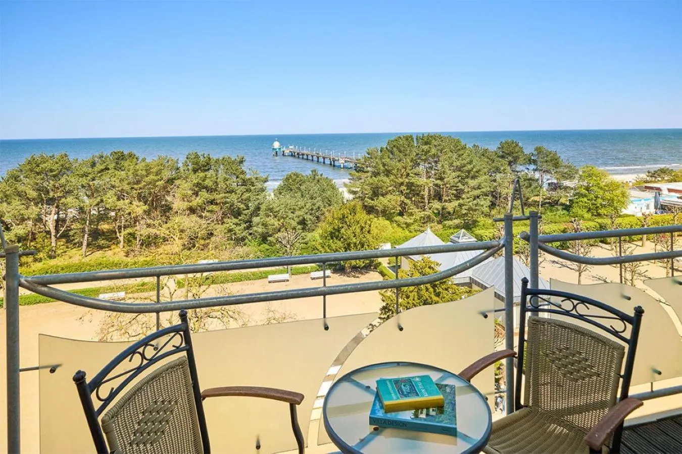 View (from property/room) in Strandpalais Prinz von Preussen - Anbau vom Strandhotel Preussenhof