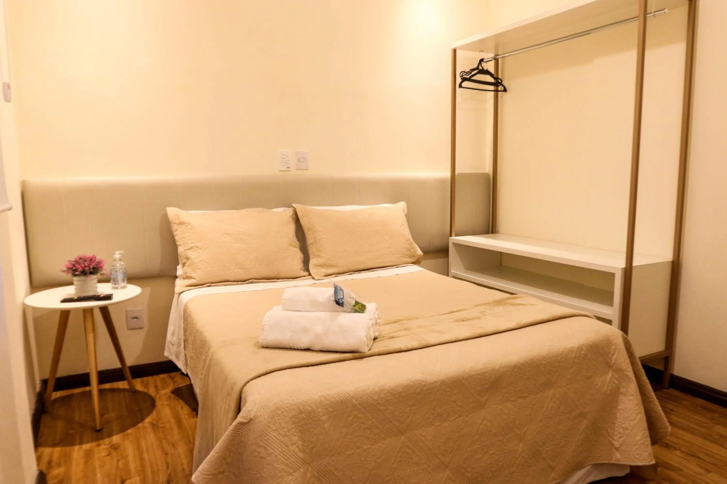 Bed in Novo Hotel Iguaçu