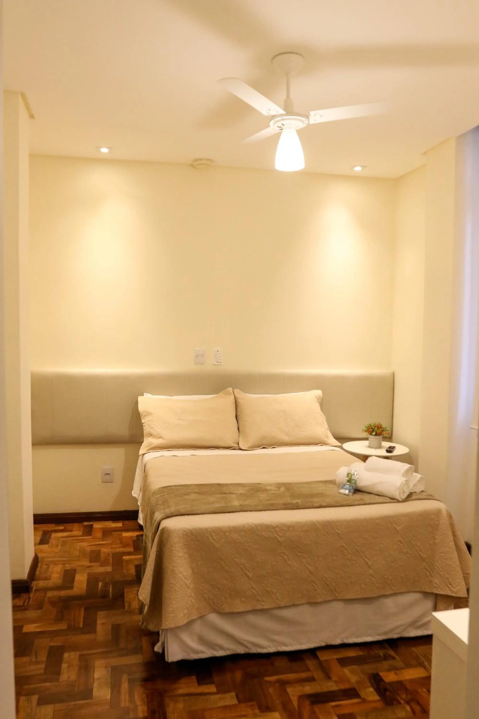 Bed in Novo Hotel Iguaçu