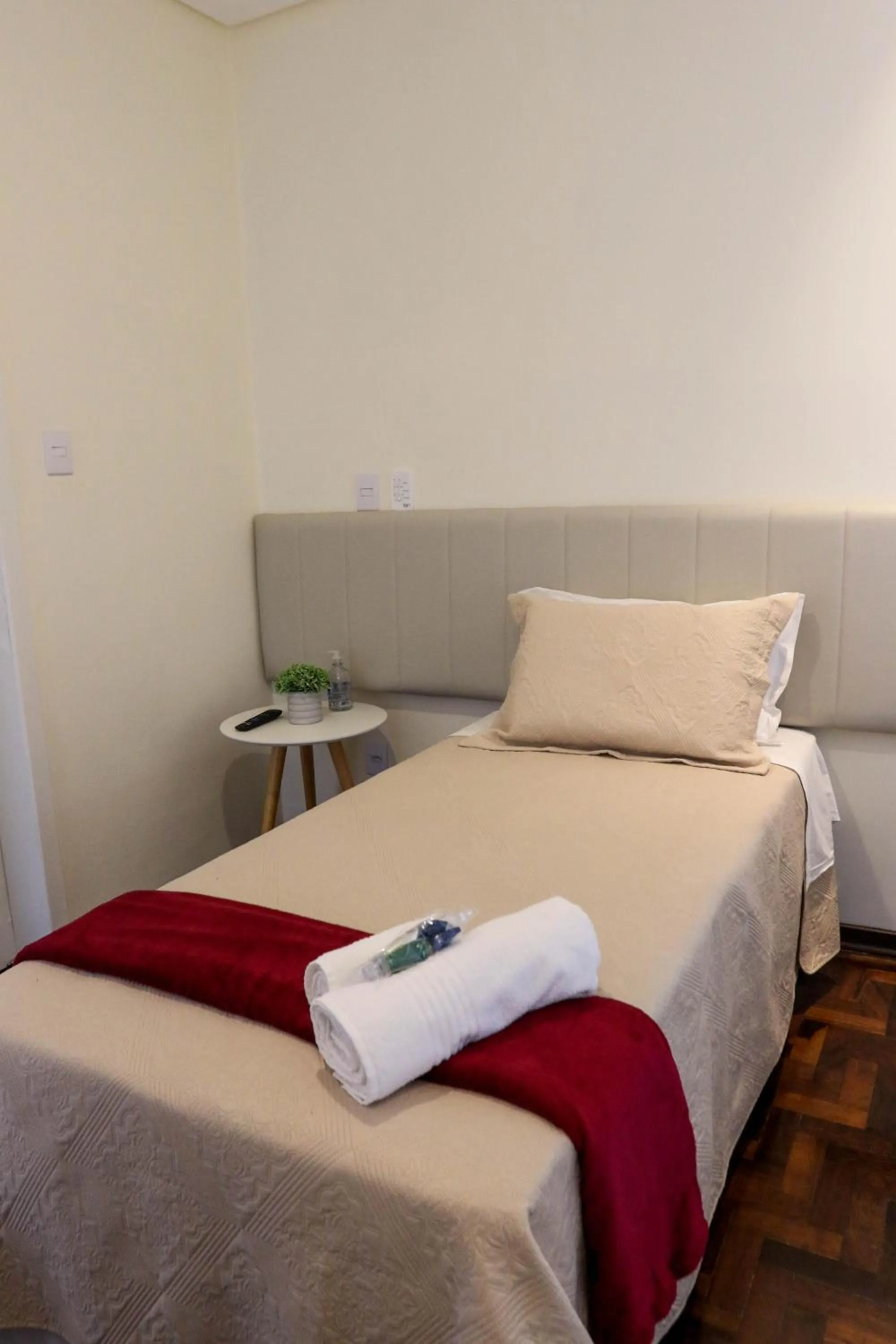 Bed in Novo Hotel Iguaçu