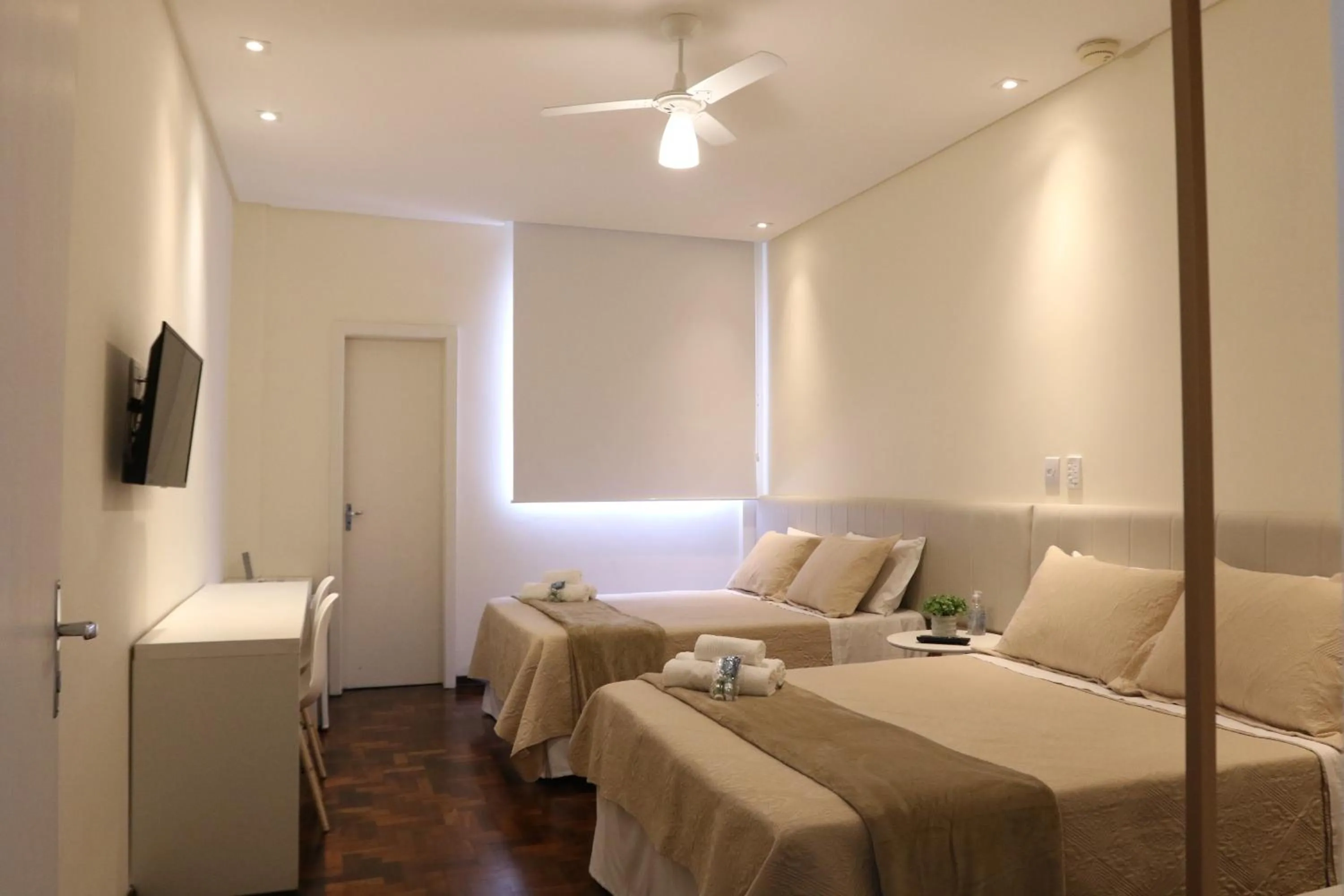 Bed in Novo Hotel Iguaçu