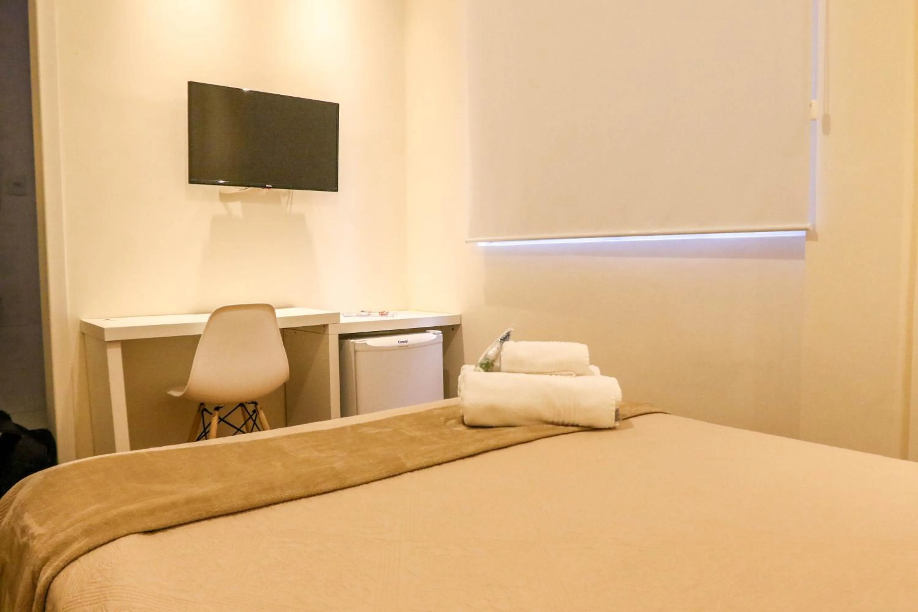Bed in Novo Hotel Iguaçu