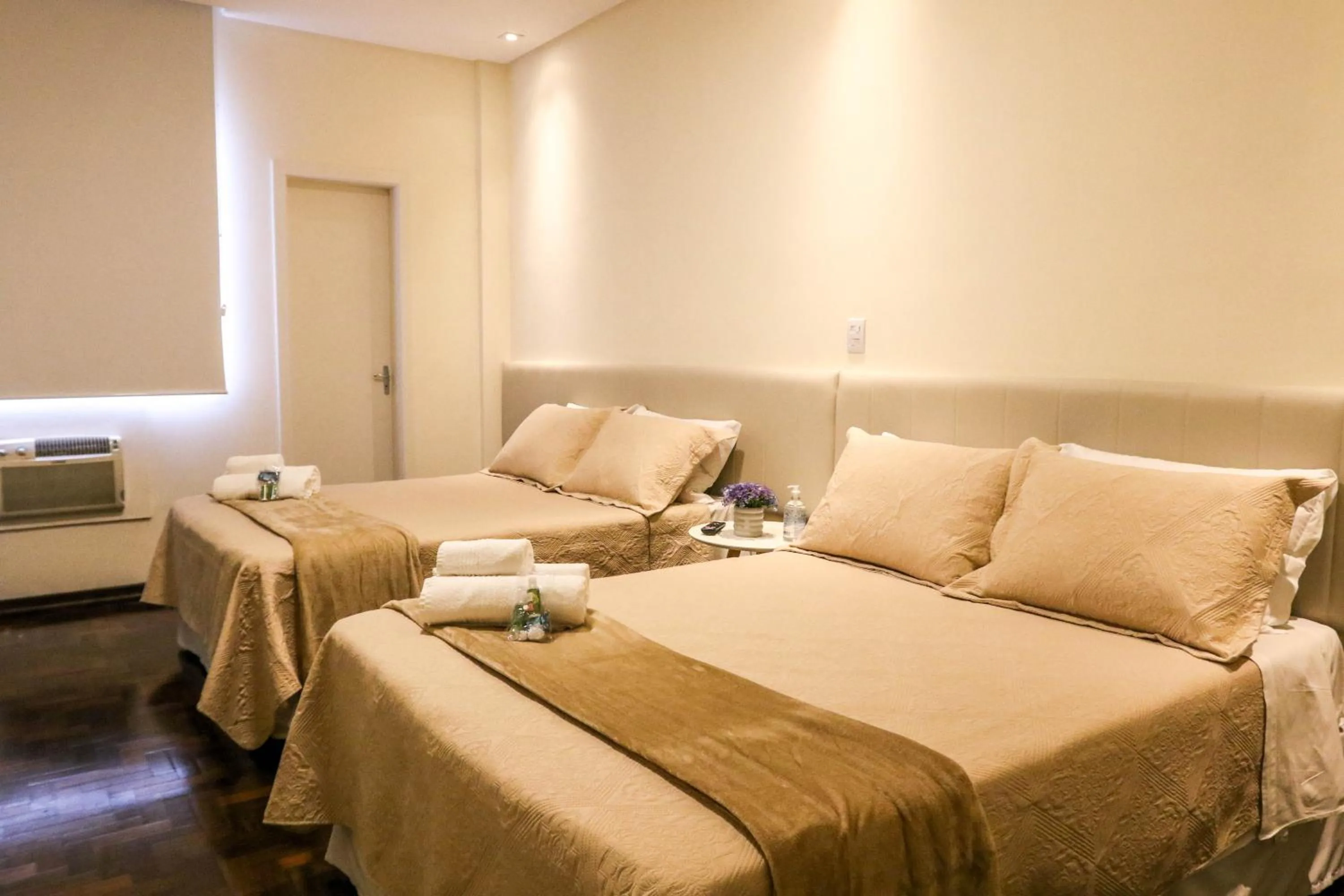 Bed in Novo Hotel Iguaçu