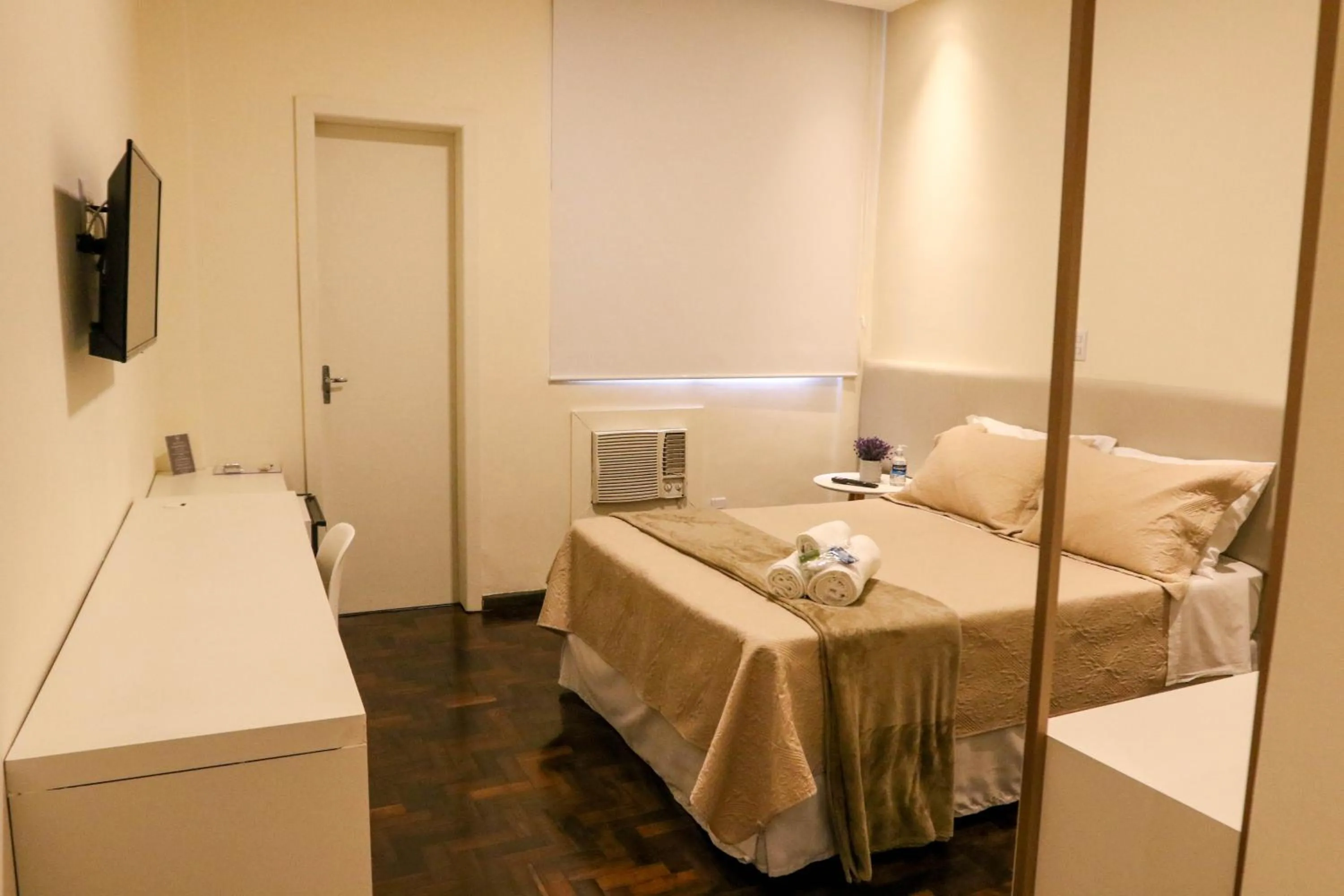 Bed in Novo Hotel Iguaçu