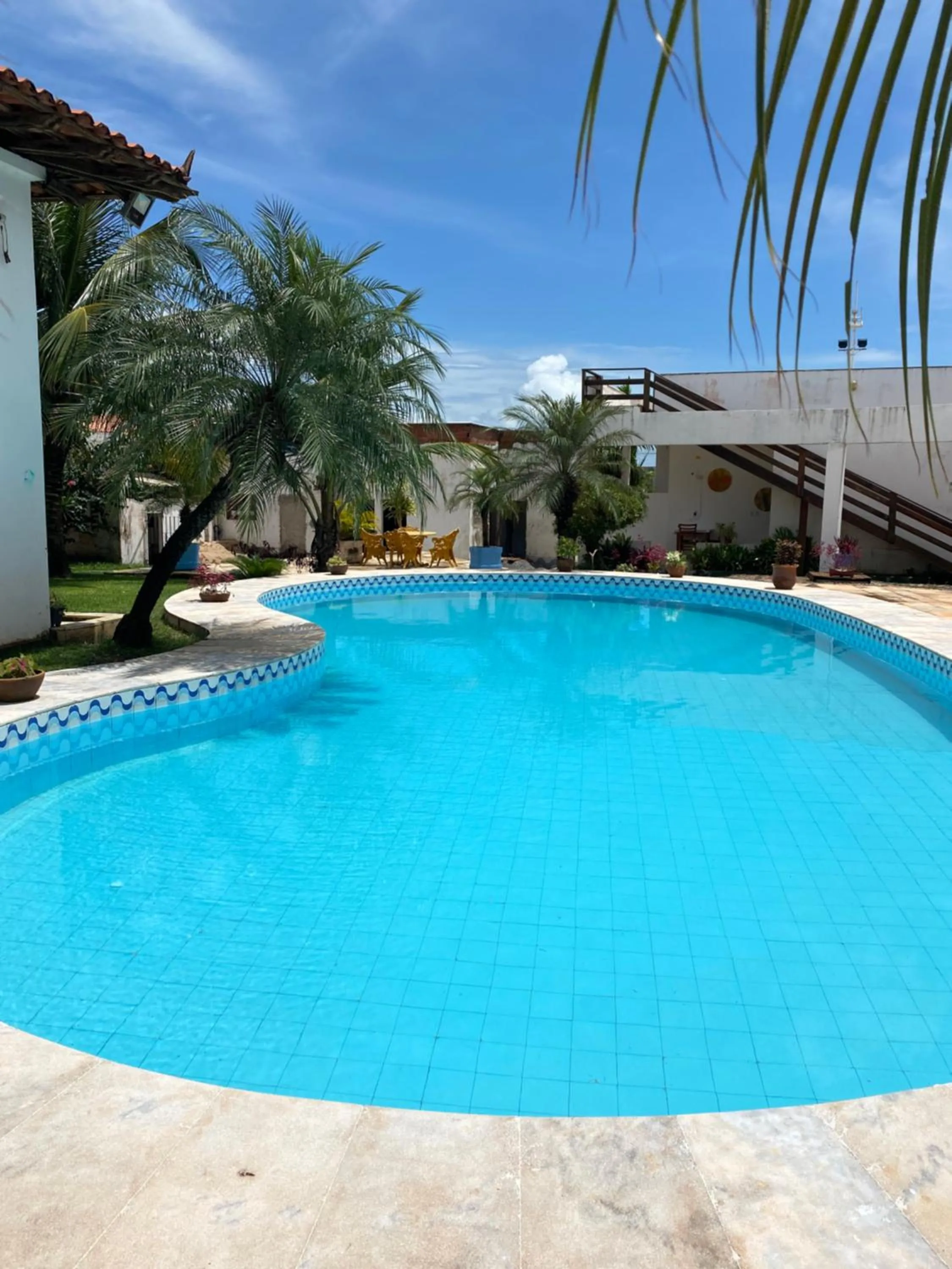 Swimming pool in Por do Sol Pousada Praia