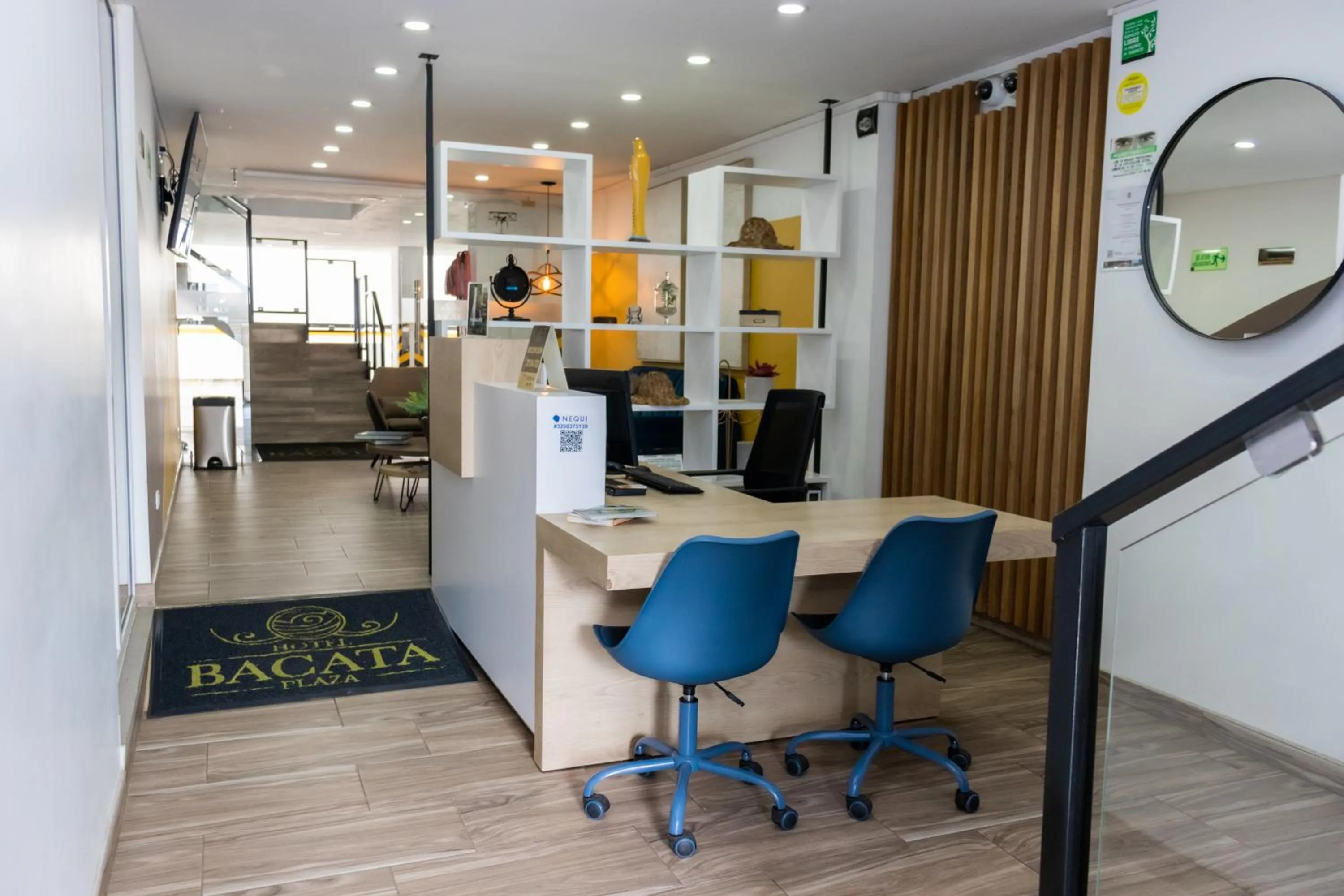 Lobby or reception in Hotel Bacata Plaza