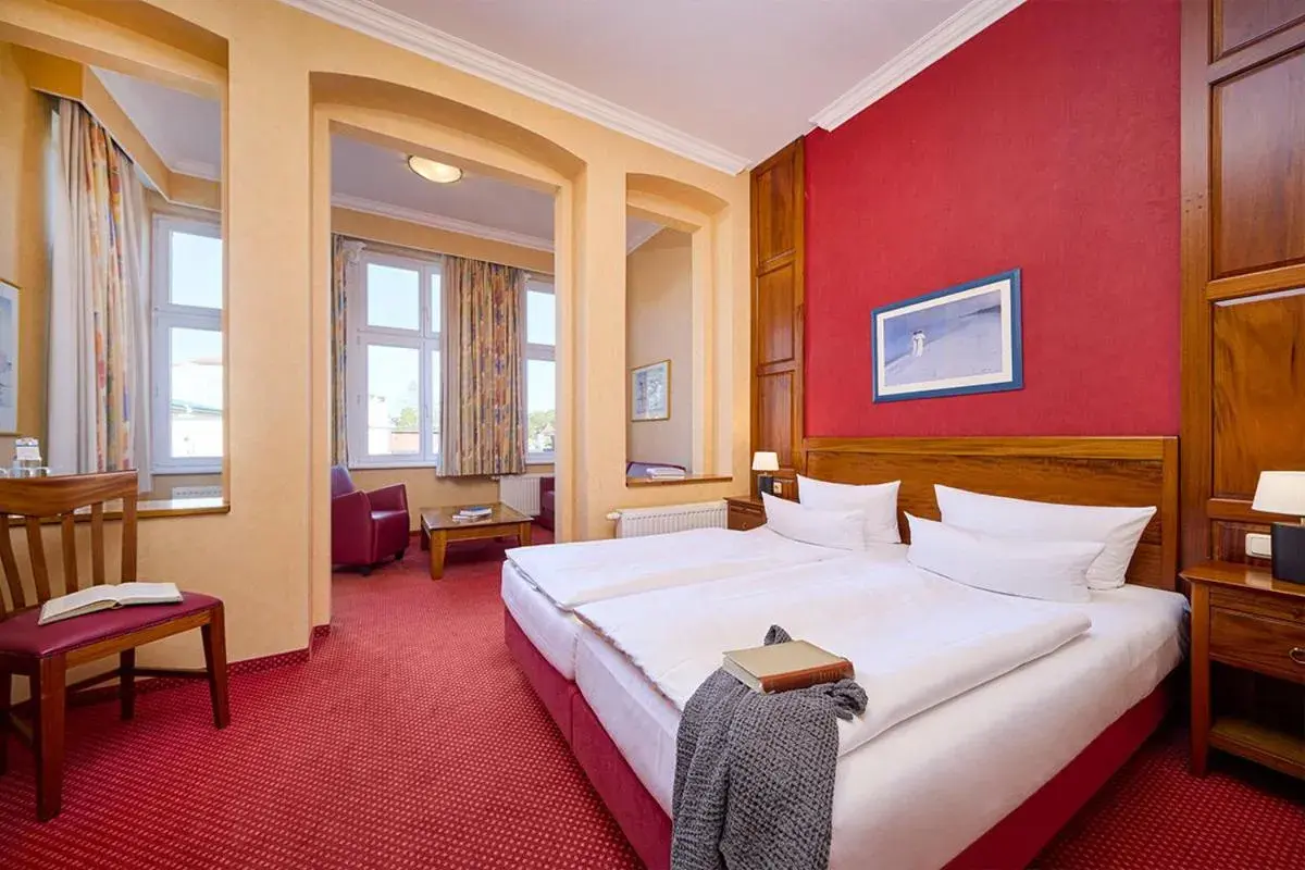 Photo of the whole room, Bed in Strandvilla Viktoria - Anbau vom Strandhotel Preussenhof