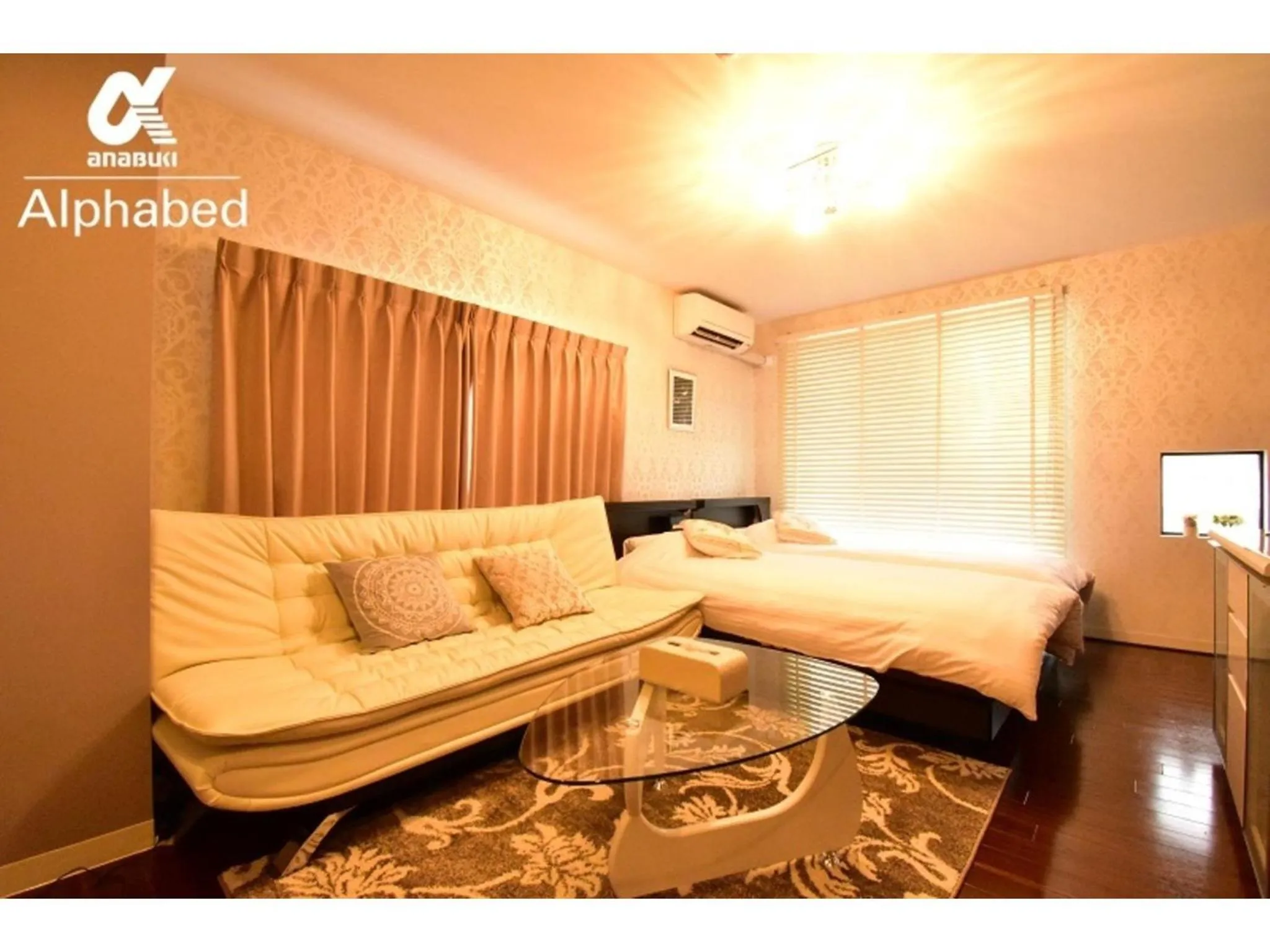 Bed in Alphabed Takamatsu Furujinmachi - Vacation STAY 11906