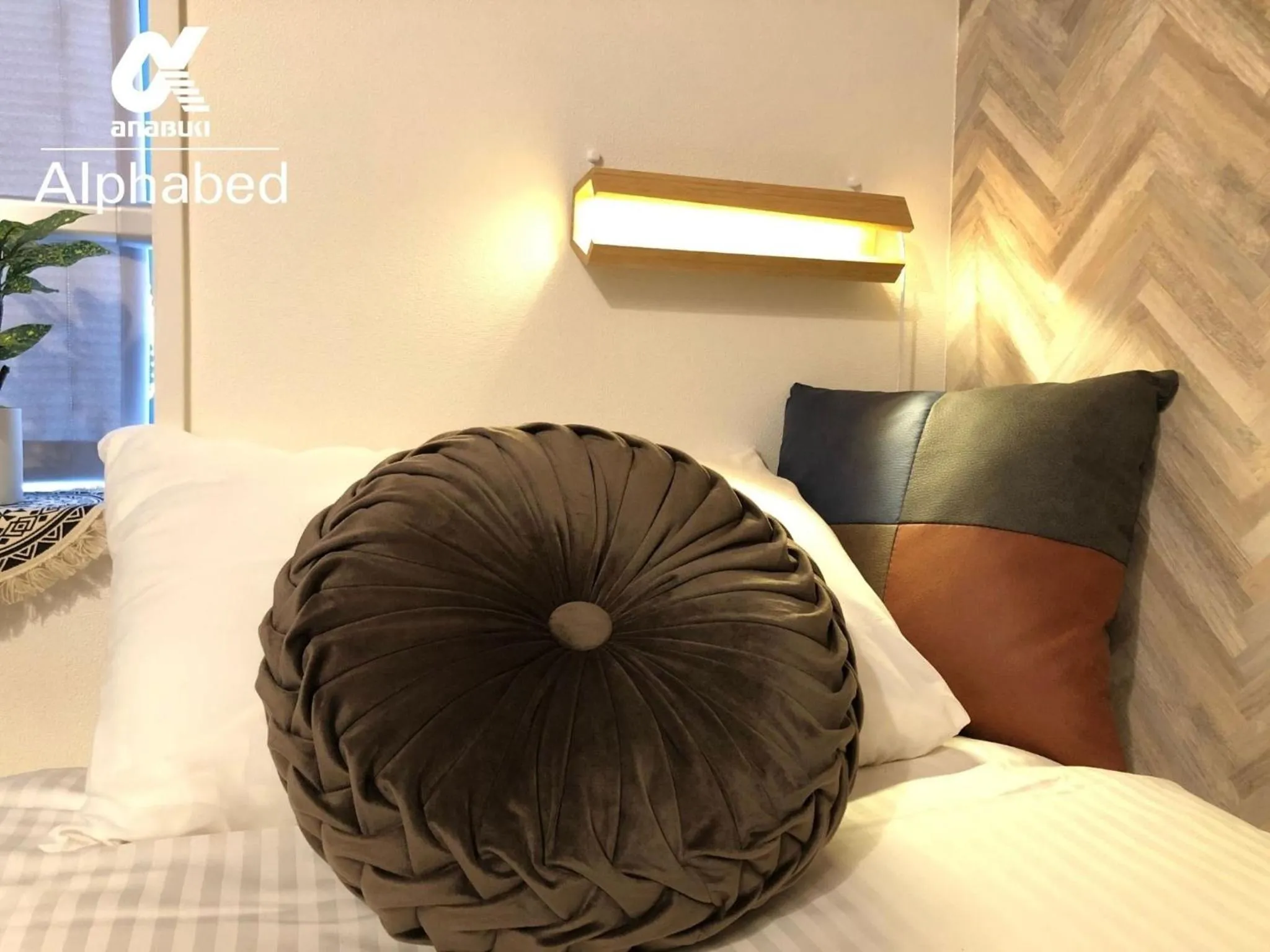 Bed in Alphabed Takamatsu Furujinmachi - Vacation STAY 11907