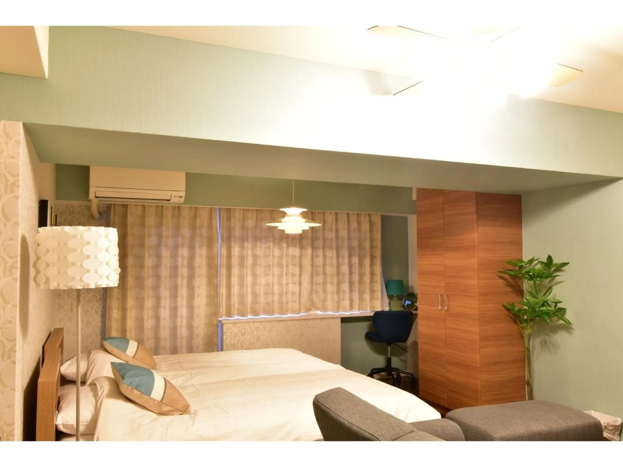 Bed in Alphabed Takamatsu Furujinmachi - Vacation STAY 11904