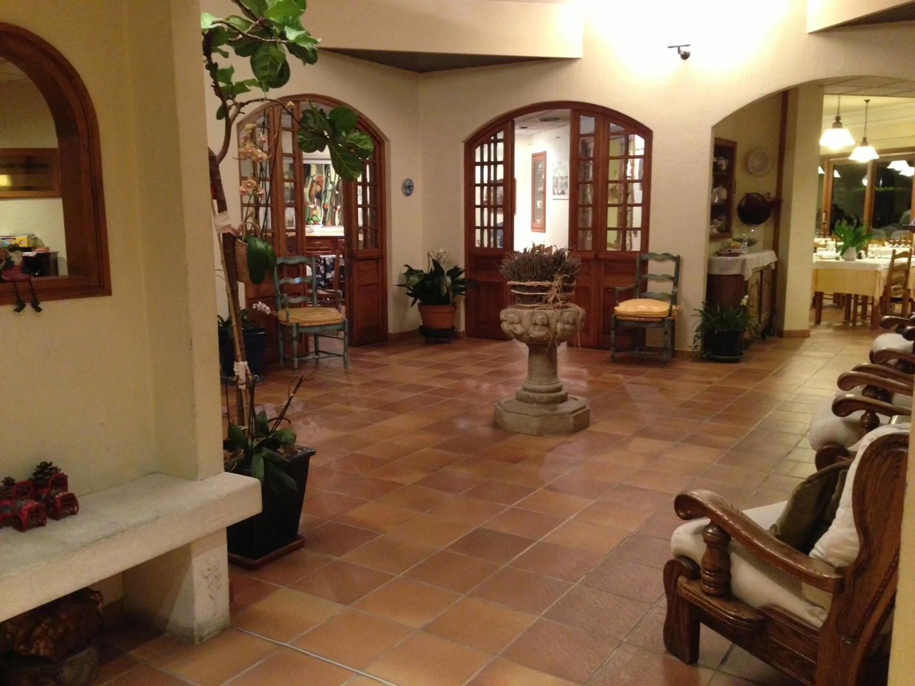 Lobby or reception in Mas de Vence - Hotel-Restaurant
