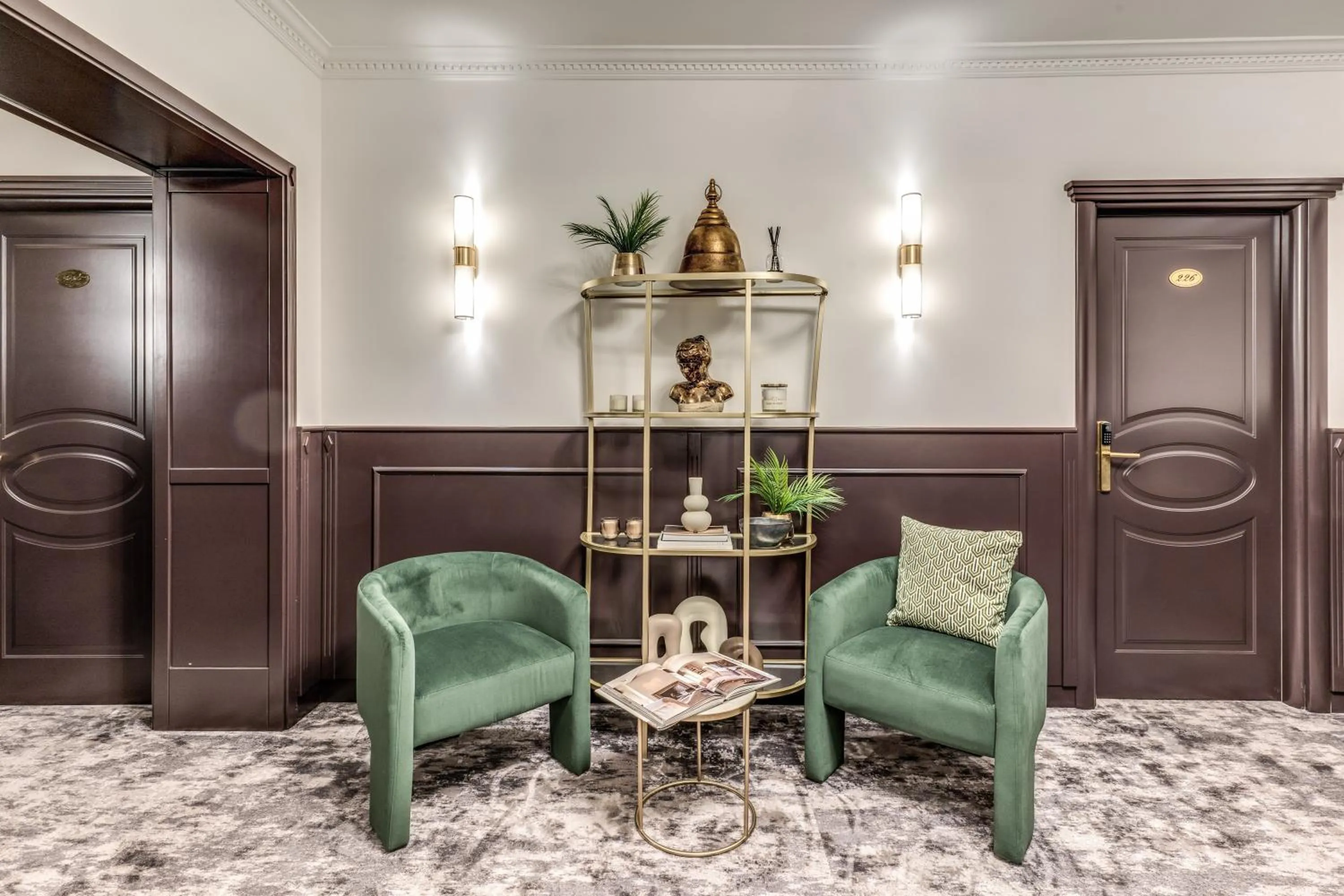 Lobby or reception in Antica Residenza Del Corso