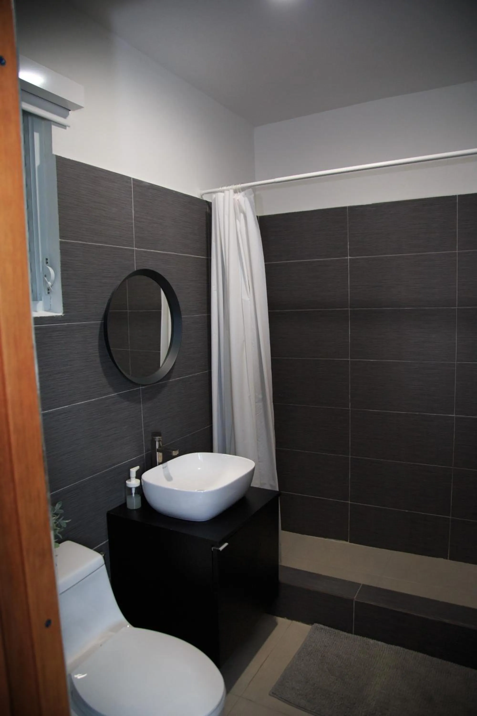 Shower in Nomada Beach Hostel- Isla Verde