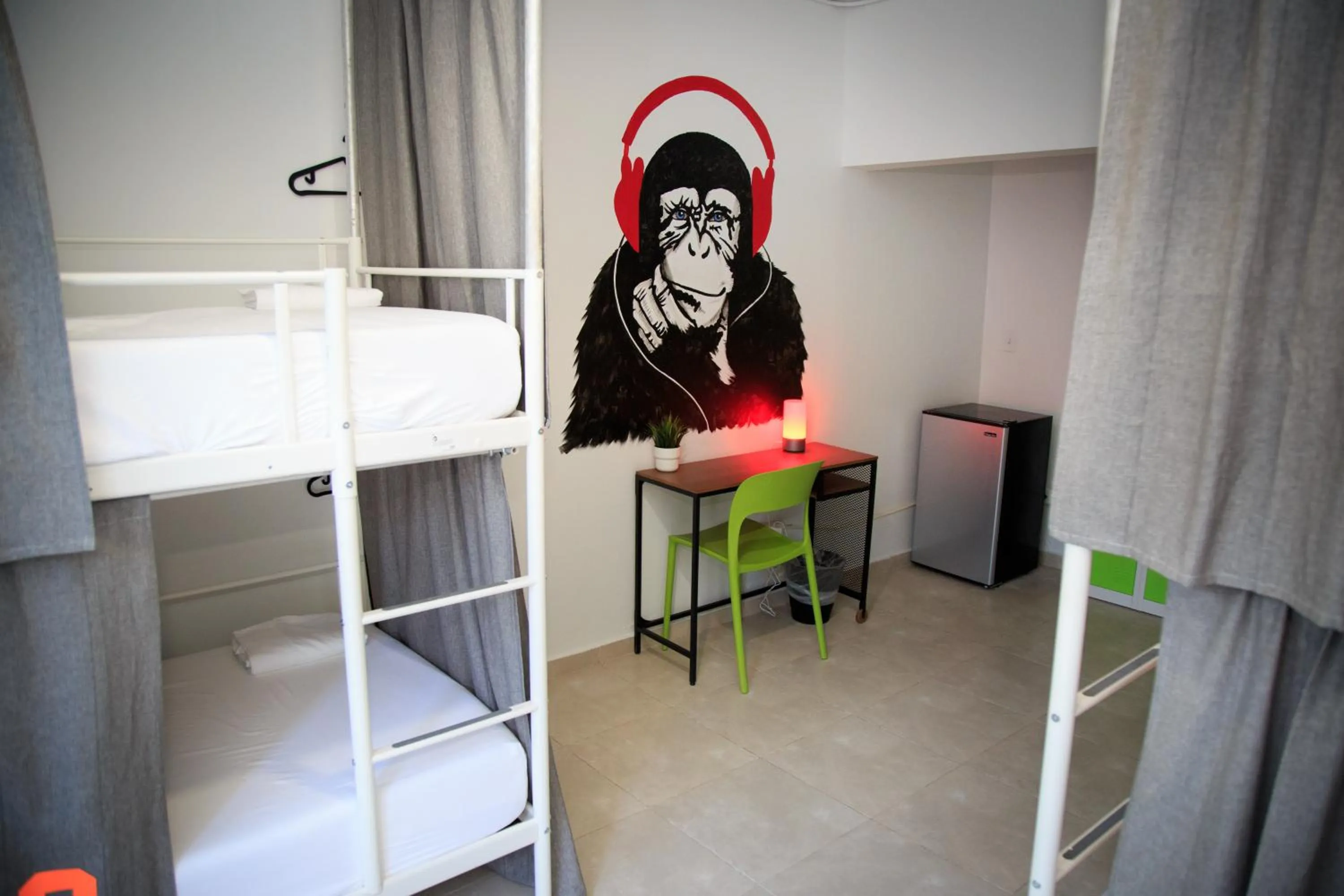 Bedroom, Bed in Nomada Beach Hostel- Isla Verde