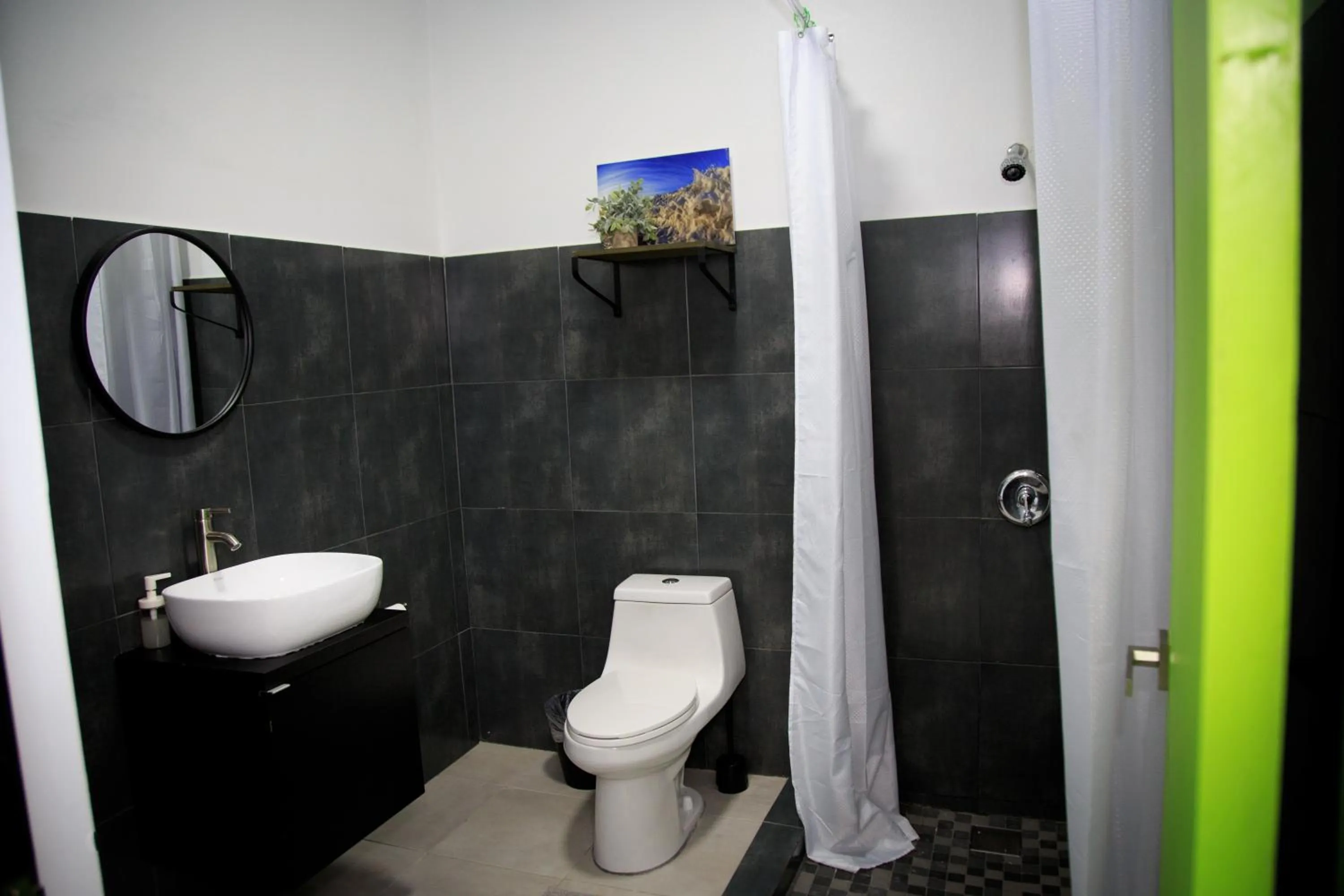 Bathroom in Nomada Beach Hostel- Isla Verde