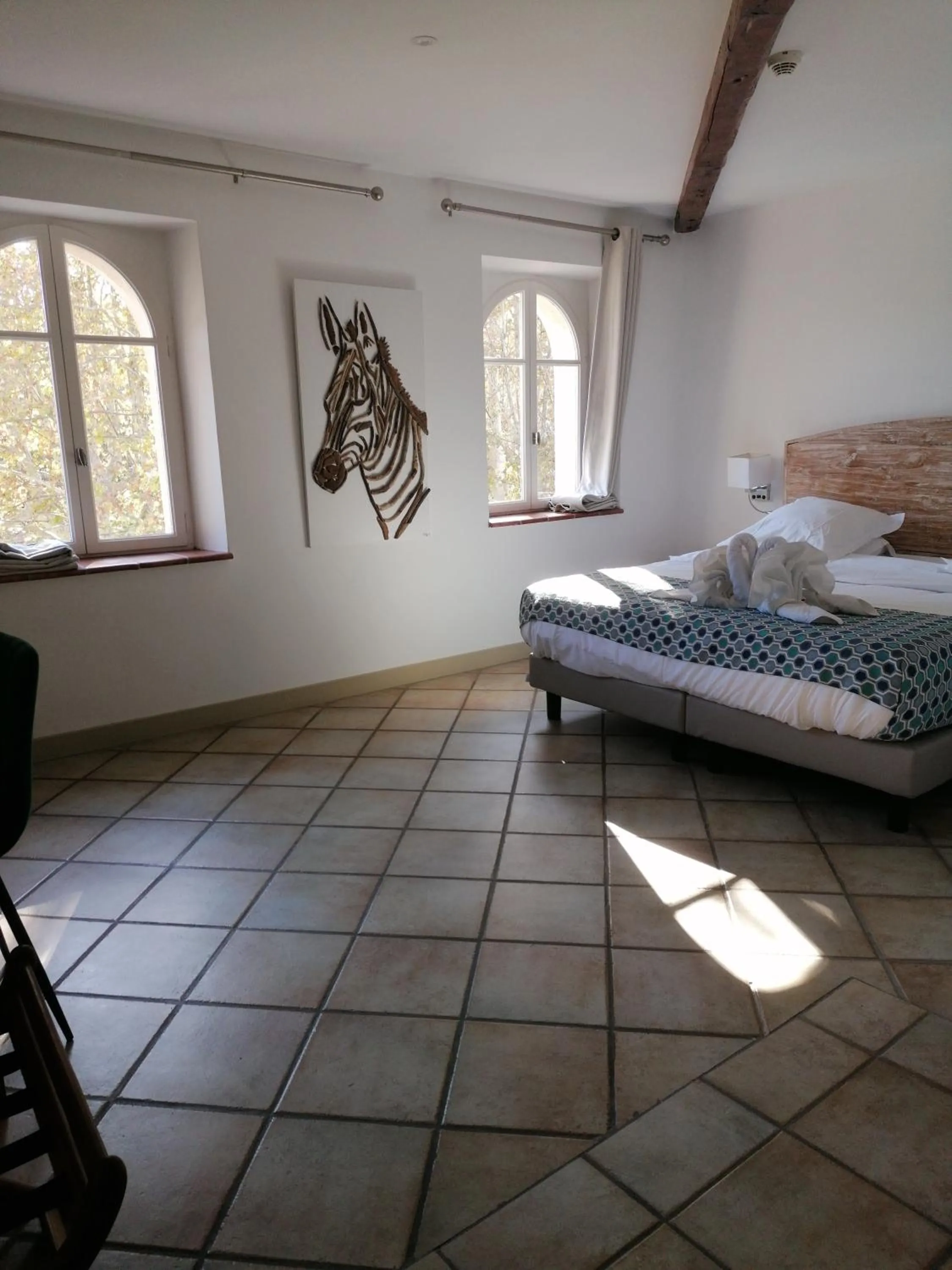 Bed in DOMAINE DE LA NERTHE- HOTEL PROVENCE MEDITERRANEE