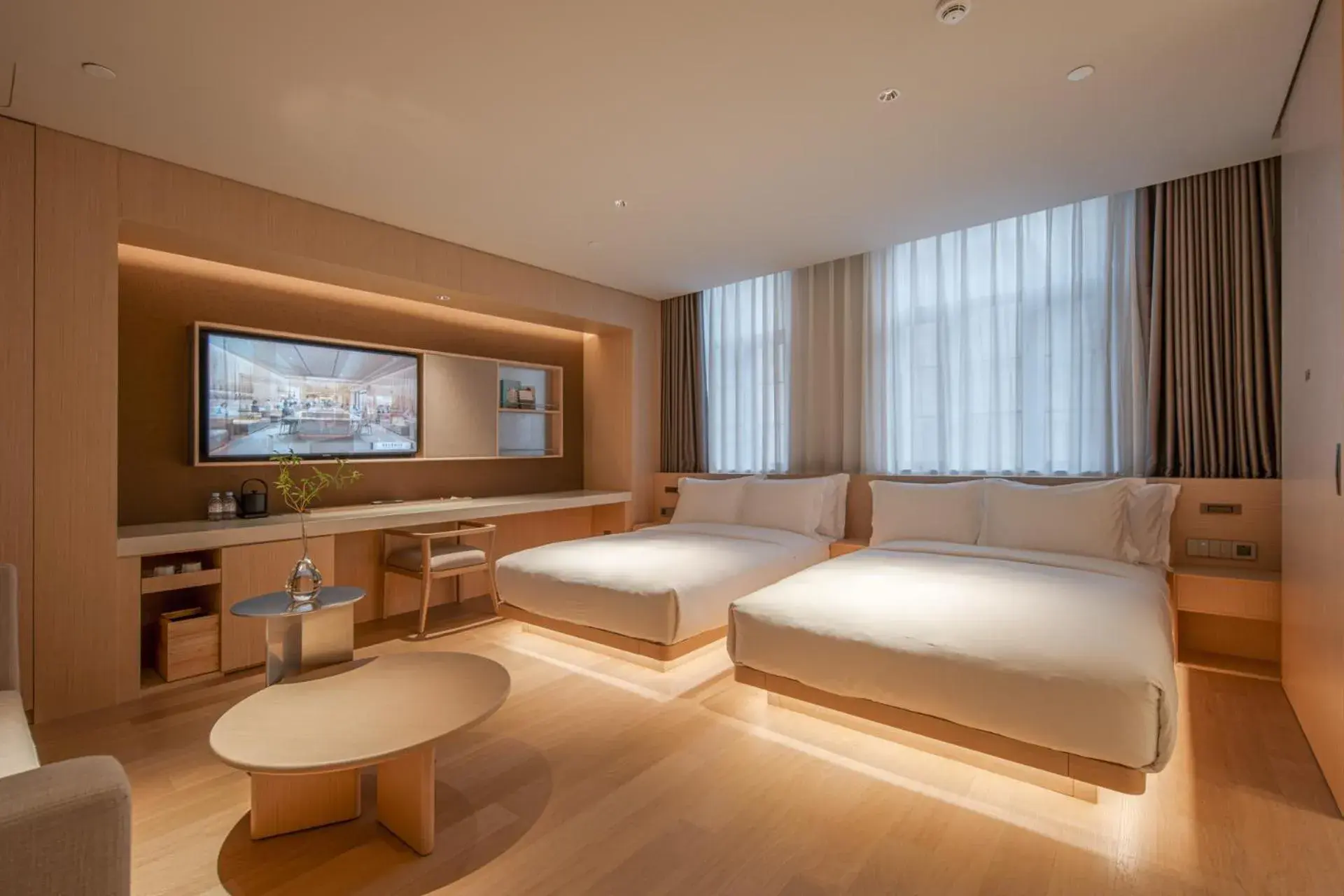 Superior Twin Room - single occupancy in HOTEL ANDI Townscape Wuhan Superior Twin Room - single occupancy in HOTEL ANDI Townscape Wuhan