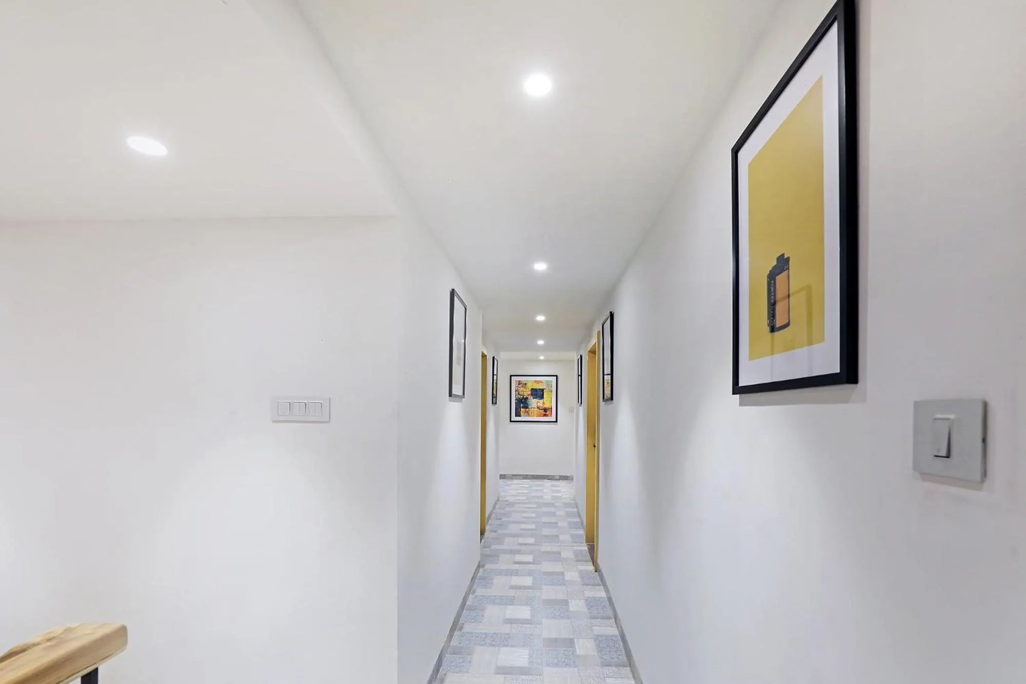 Lobby or reception in FabHotel Yellow Courtyard