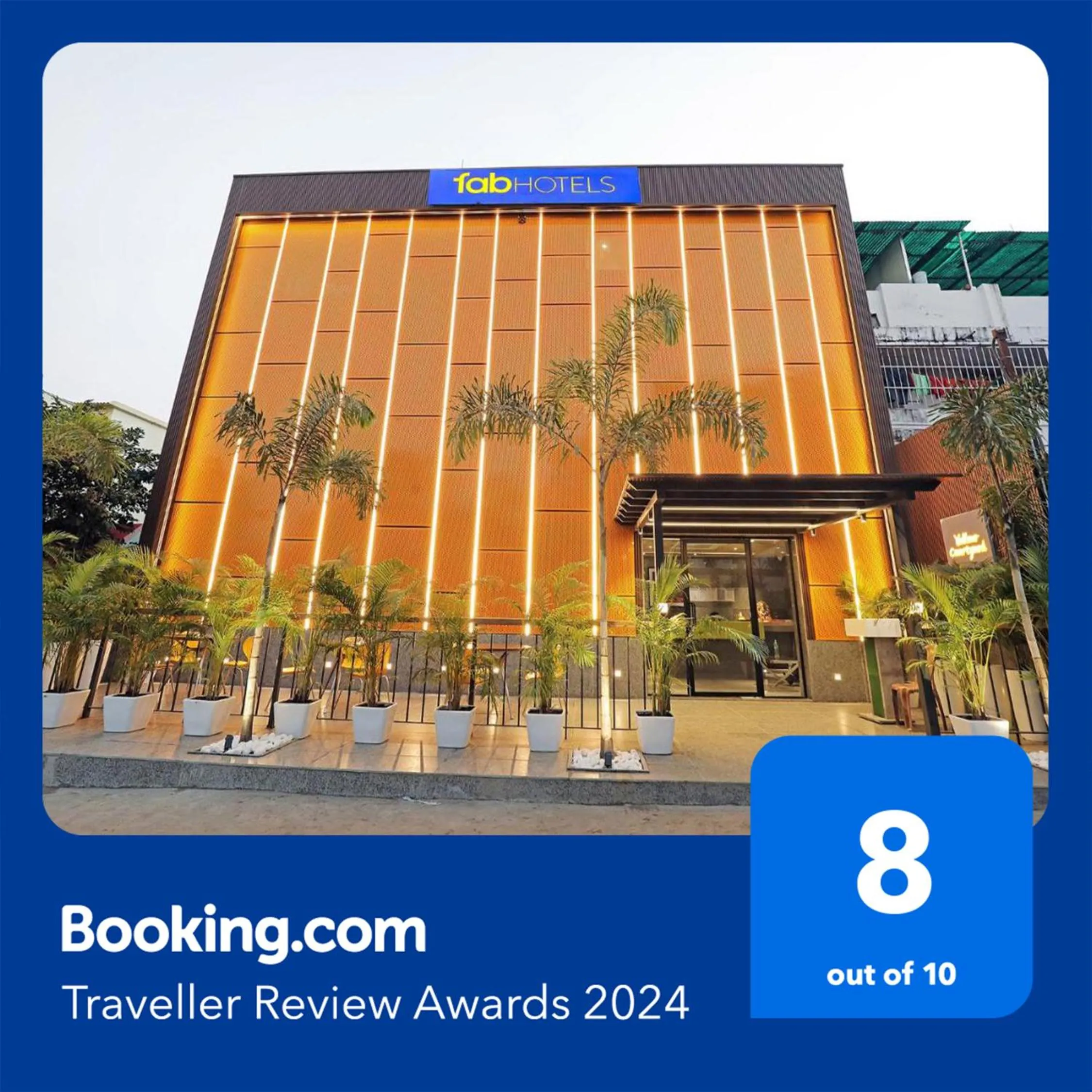 Property building in FabHotel Yellow Courtyard