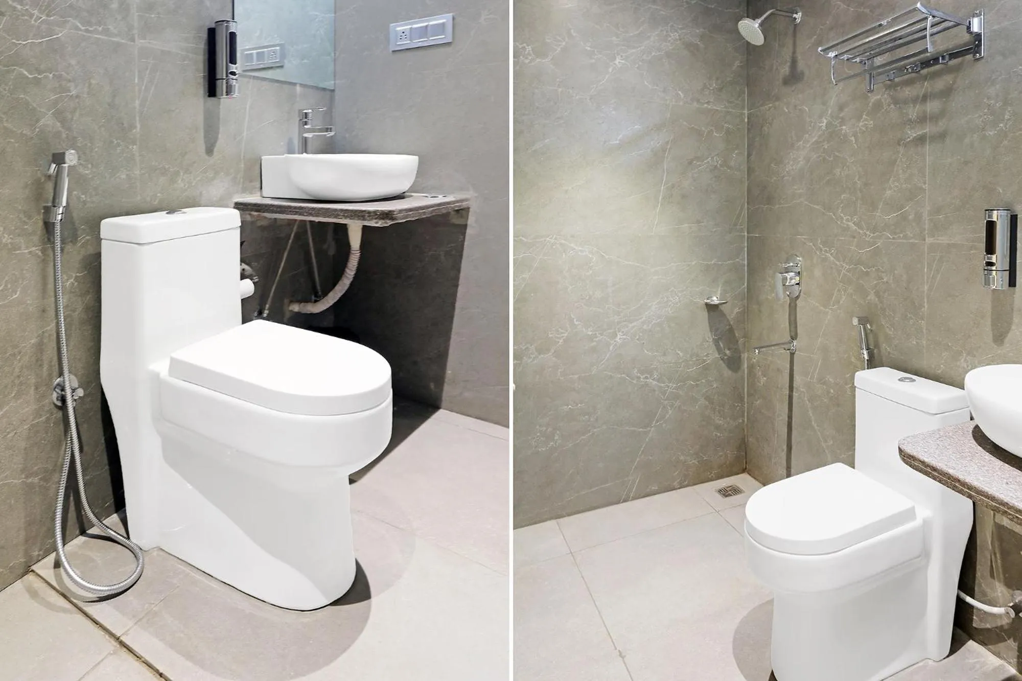 Bathroom in FabHotel Yellow Courtyard