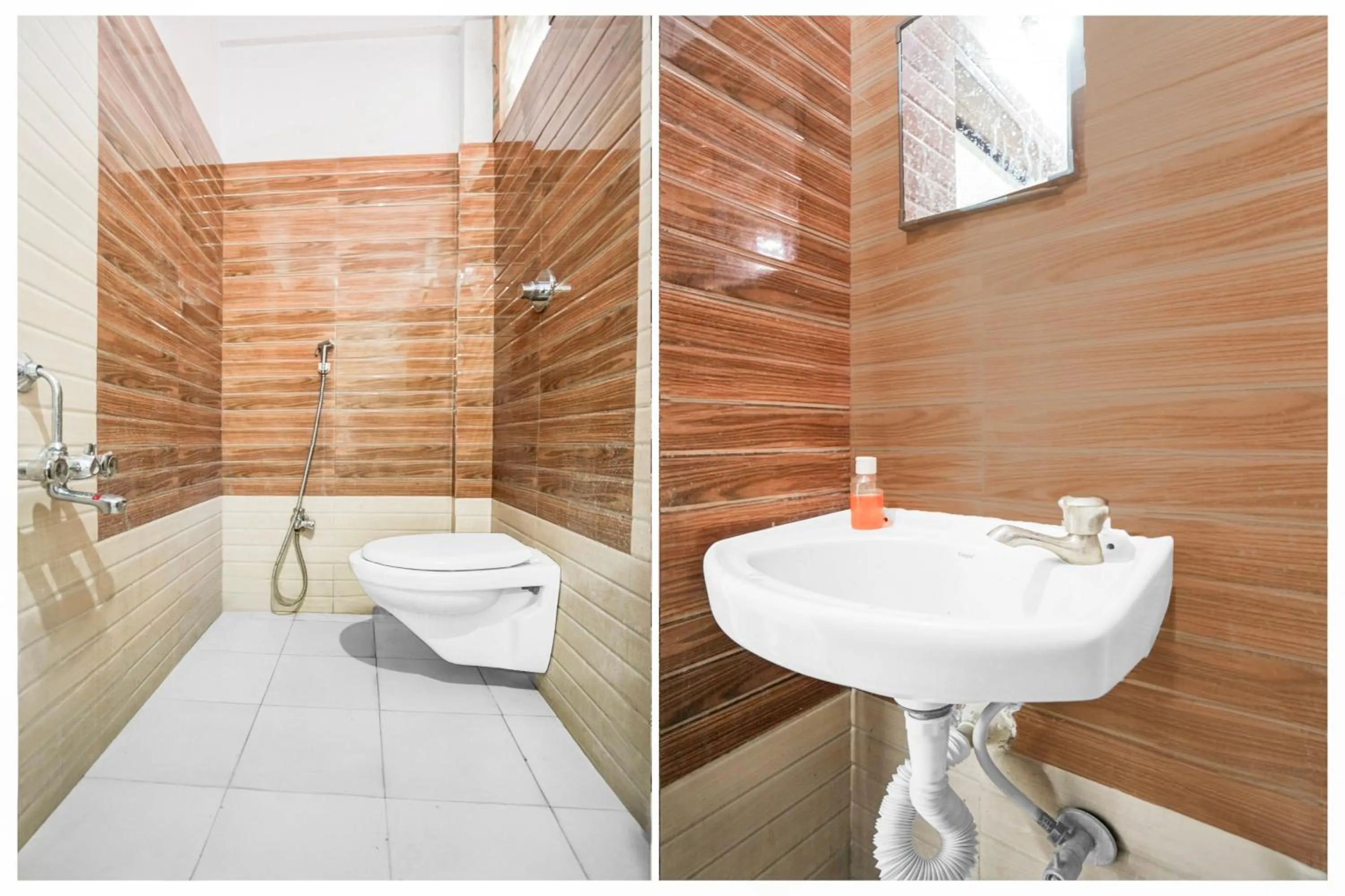 Bathroom in Super Hotel O Rajendra Nagar Hingna Road