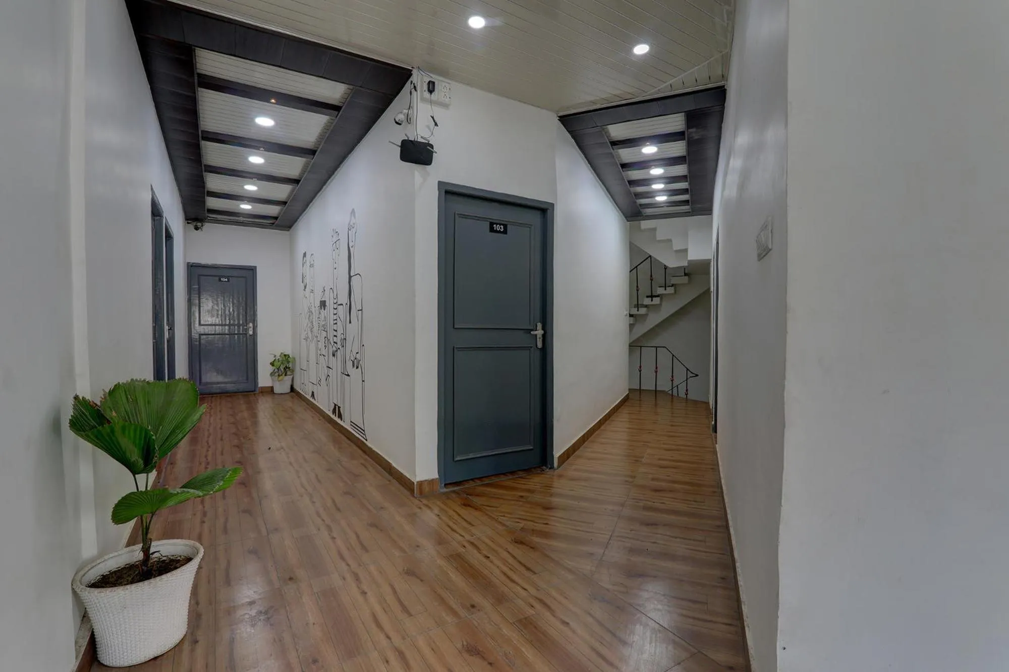 Lobby or reception in FabHotel Super 3 Premium II