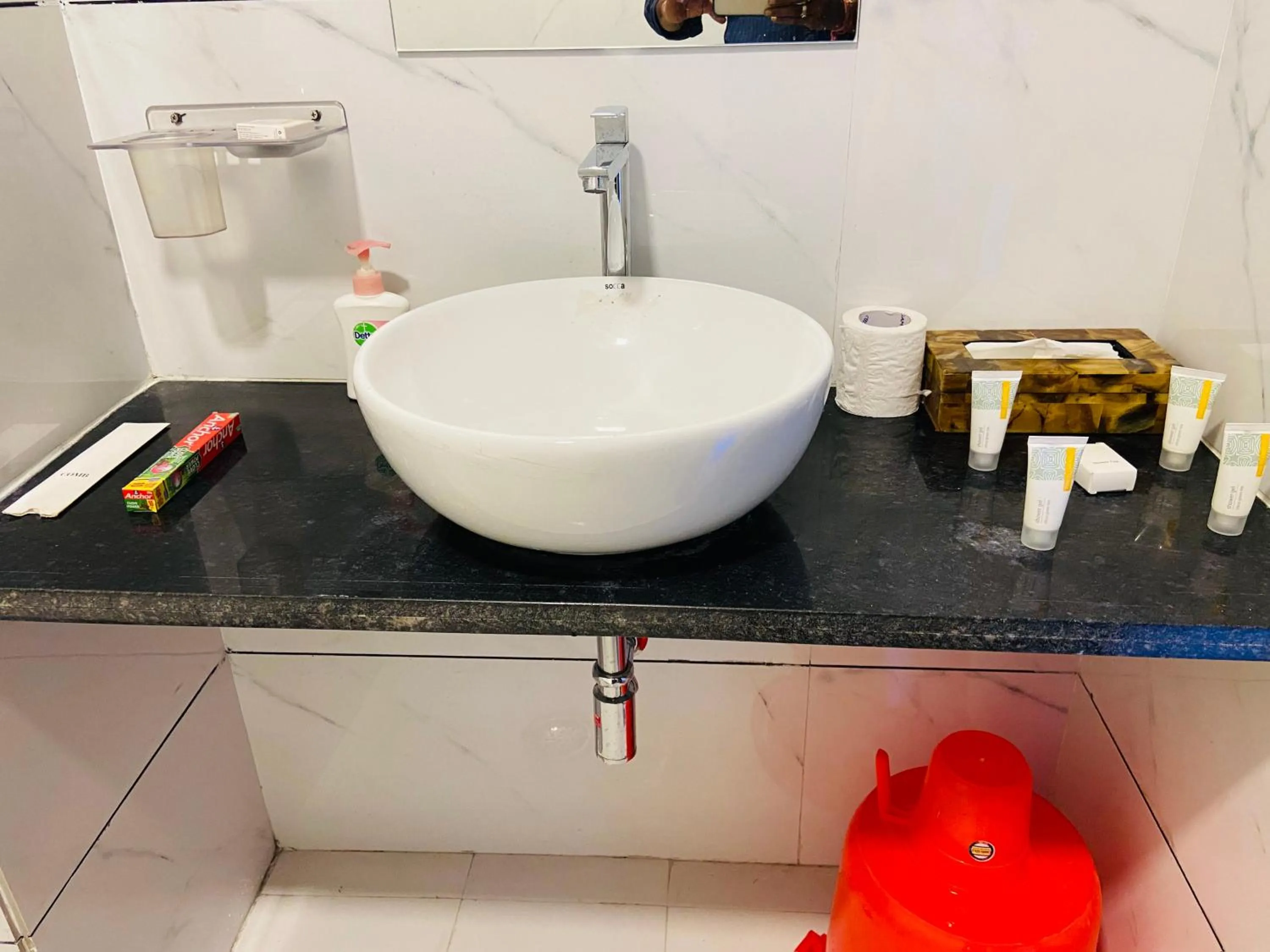 Bathroom in Pushkar Retreat Resort - The Nature and Mountain View Resort ,Pushkar