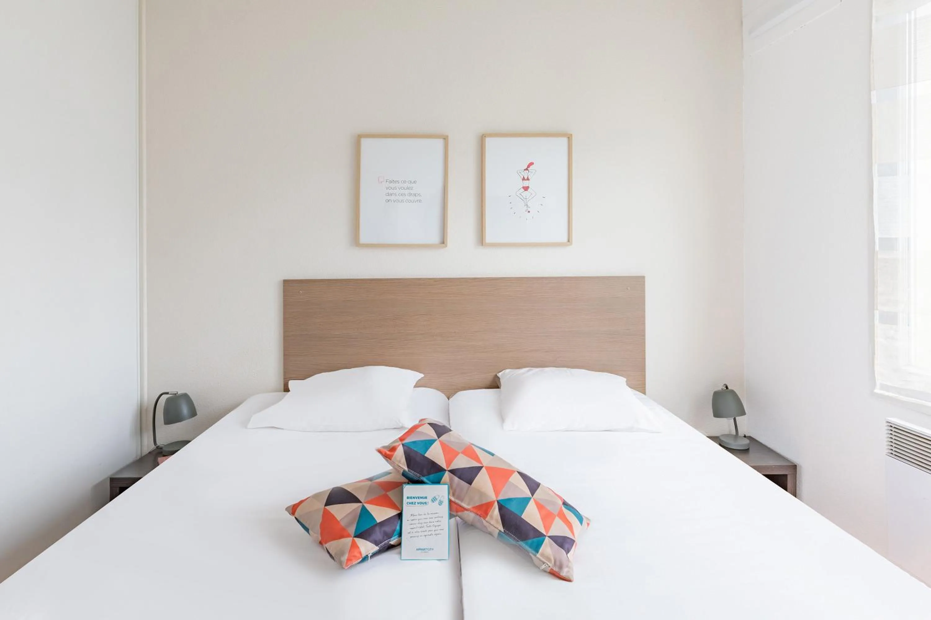 Bed in Appart'City Classic Thonon Les Bains