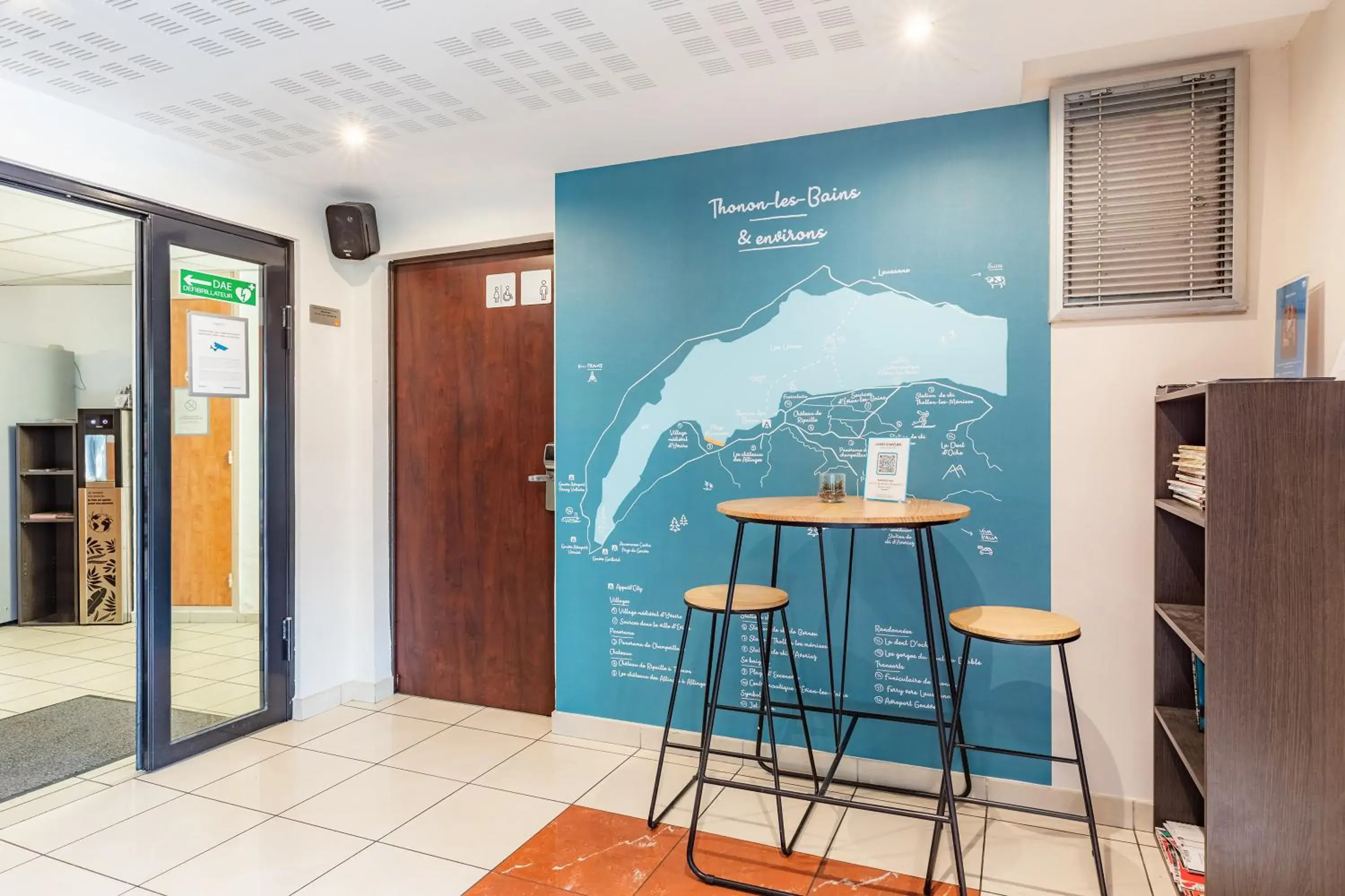 Lobby or reception in Appart'City Classic Thonon Les Bains Lobby or reception in Appart'City Classic Thonon Les Bains