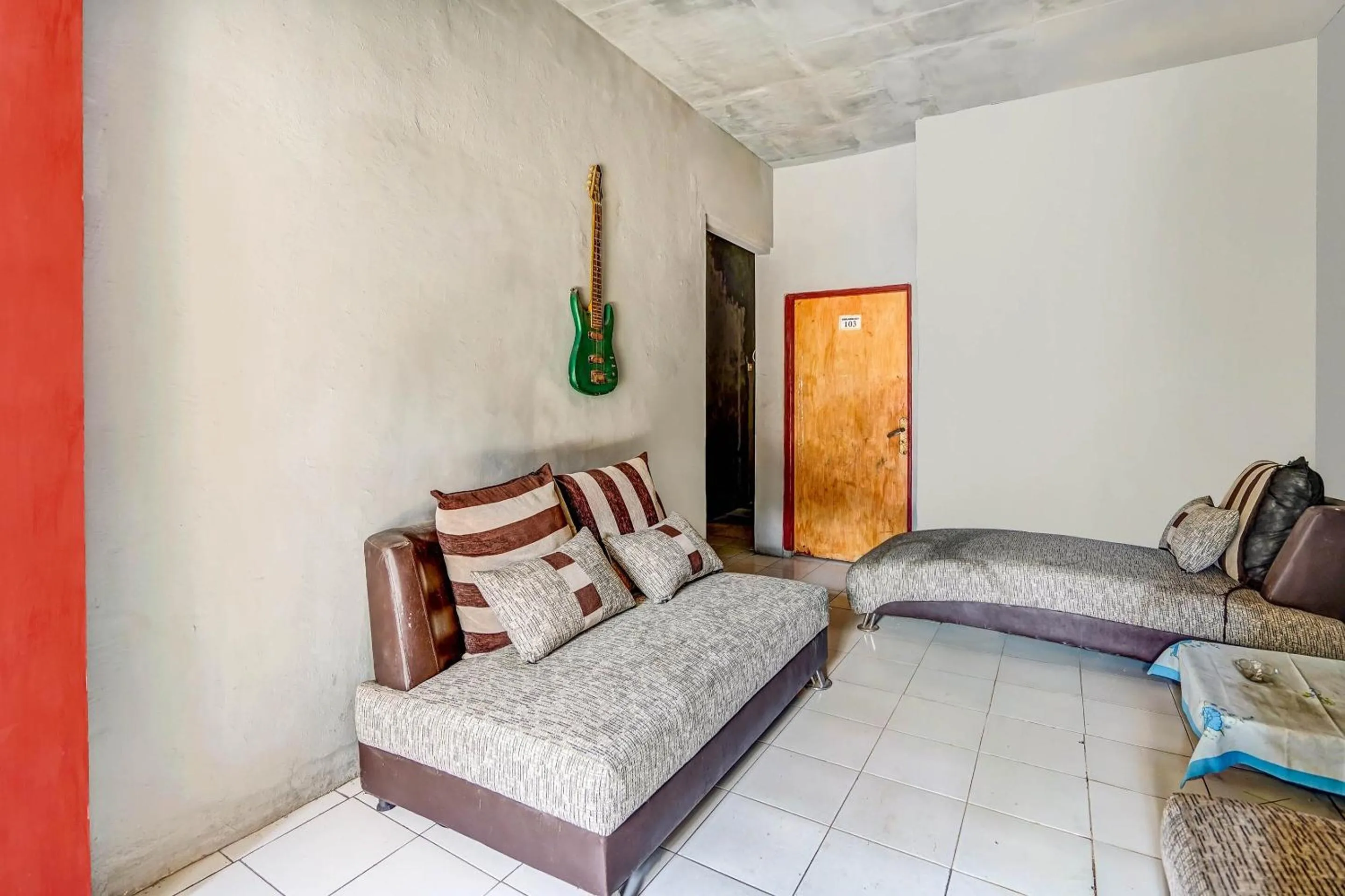 Lobby or reception, Bed in Hotel O Griyo Sonia