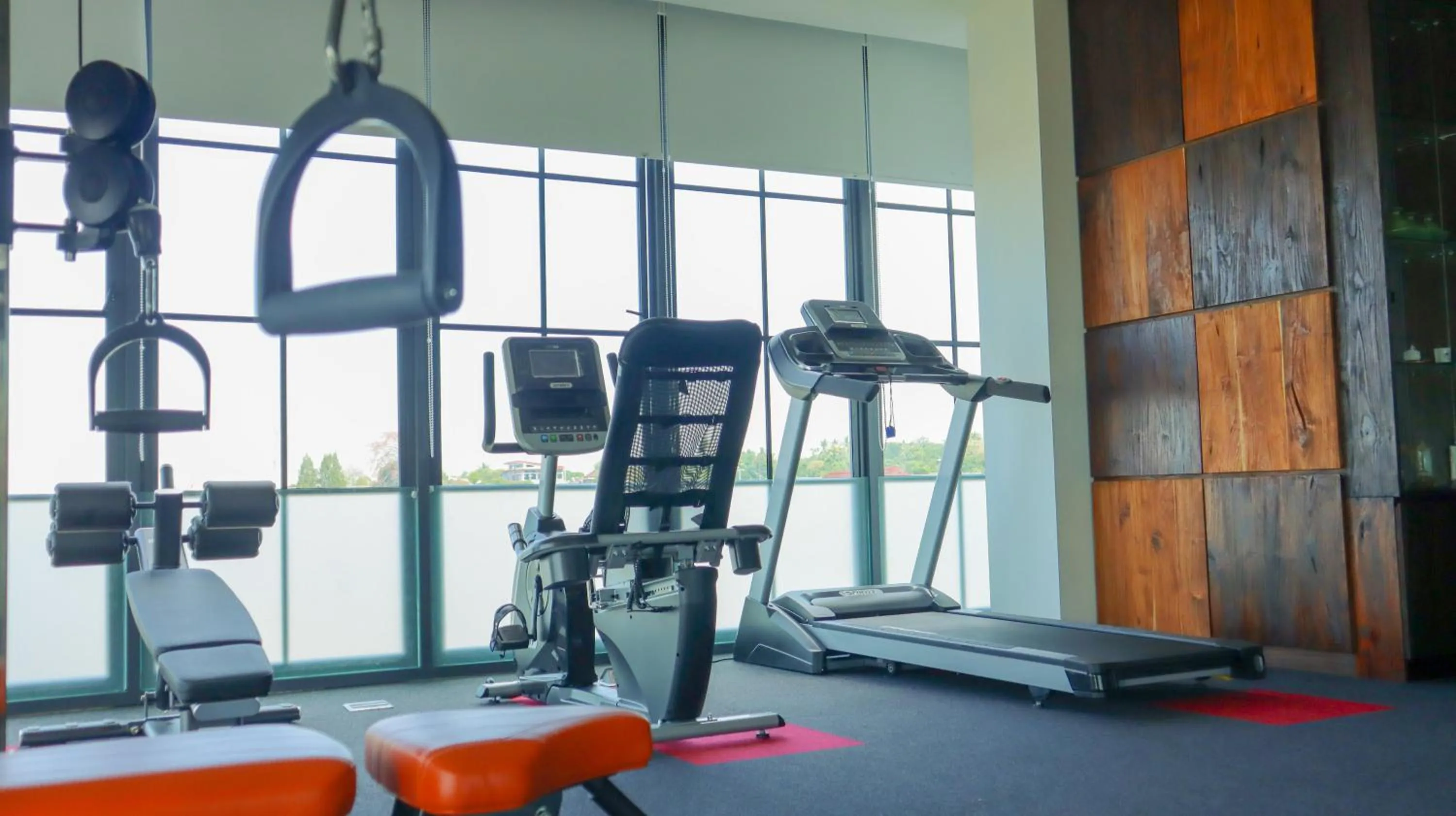 Fitness centre/facilities in MaxOneHotels Loji Kridanggo @Boyolali